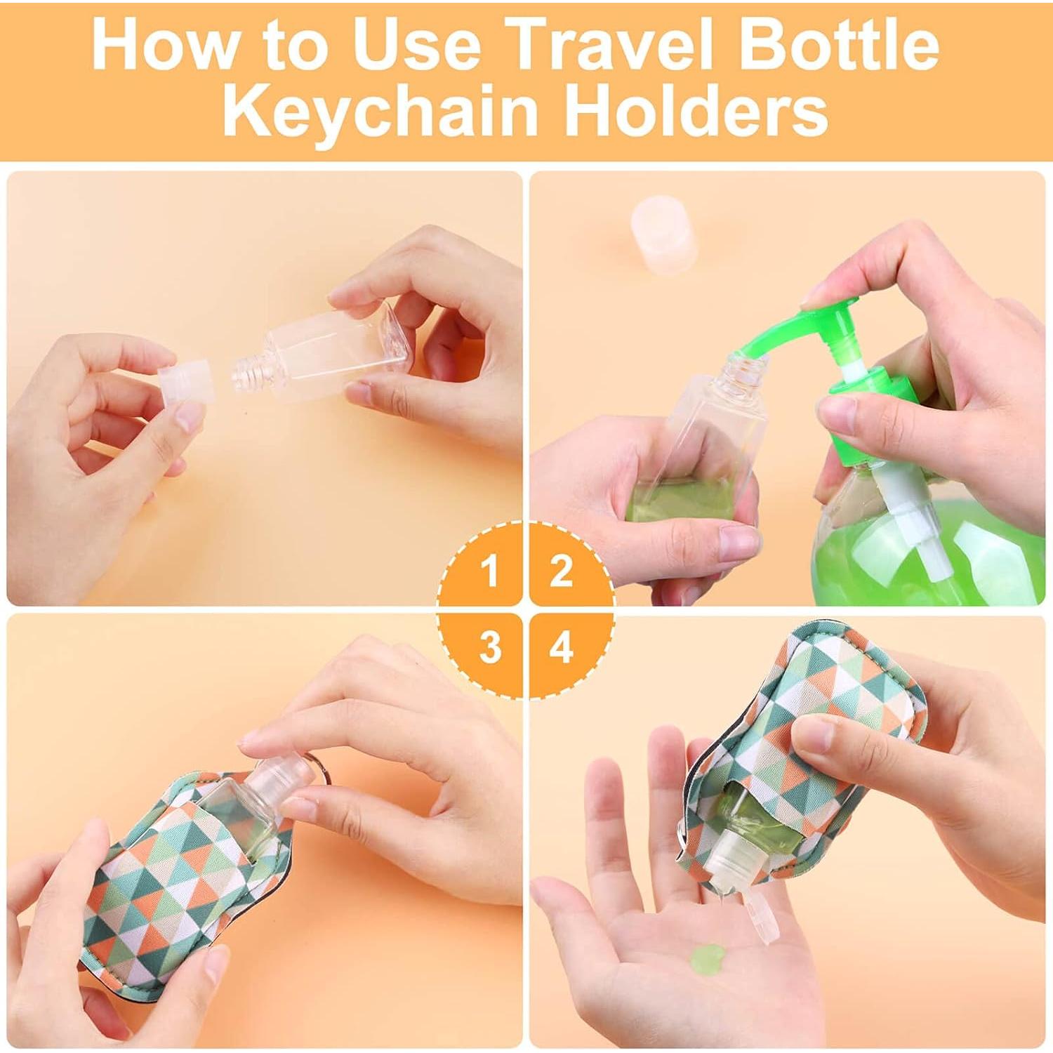 Juego de Soportes para Desinfectante de Manos Shynek 60pcs