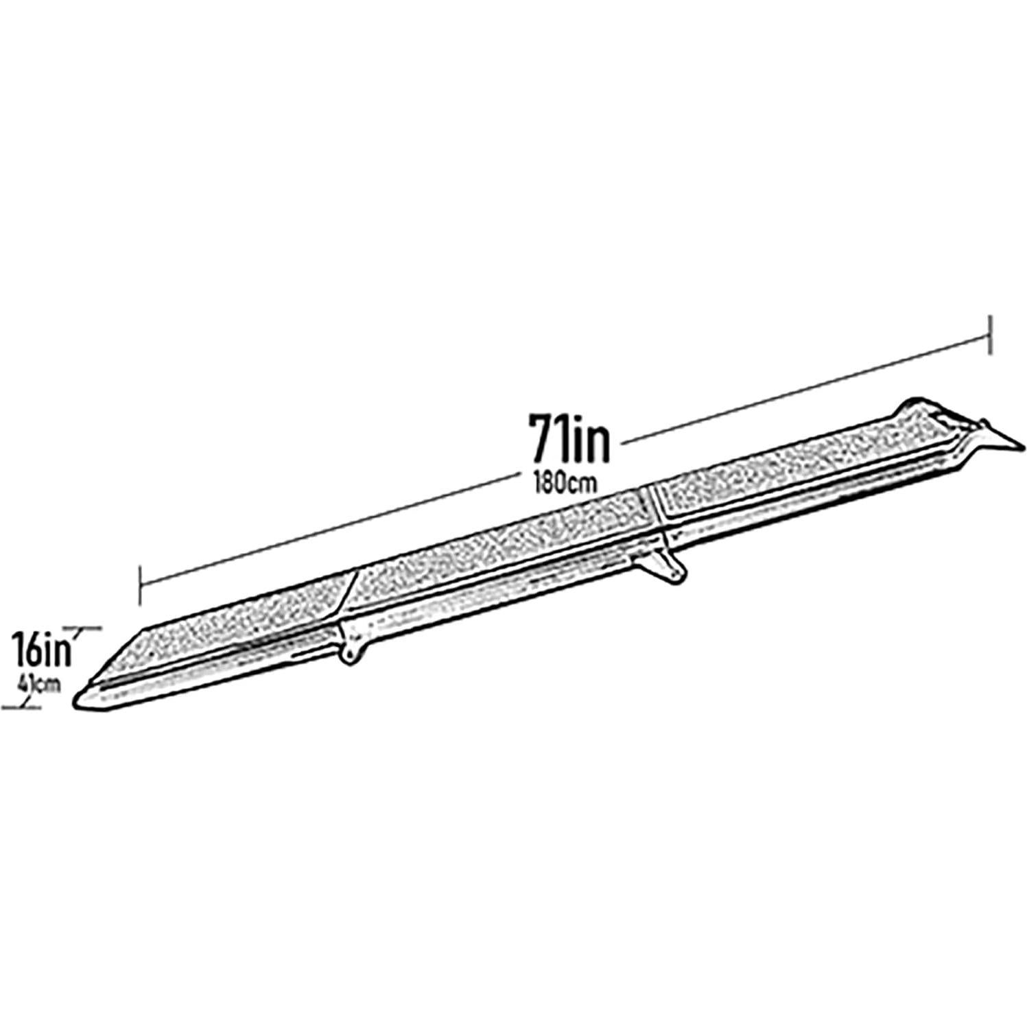Rampa Plegable para Mascotas Pet Gear Tri-Fold 180cm Chocolate