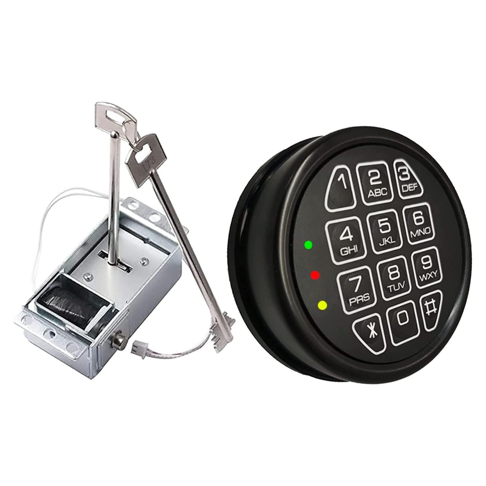 Cerradura Electrónica de Caja Fuerte WAH LIN con Teclado Negro