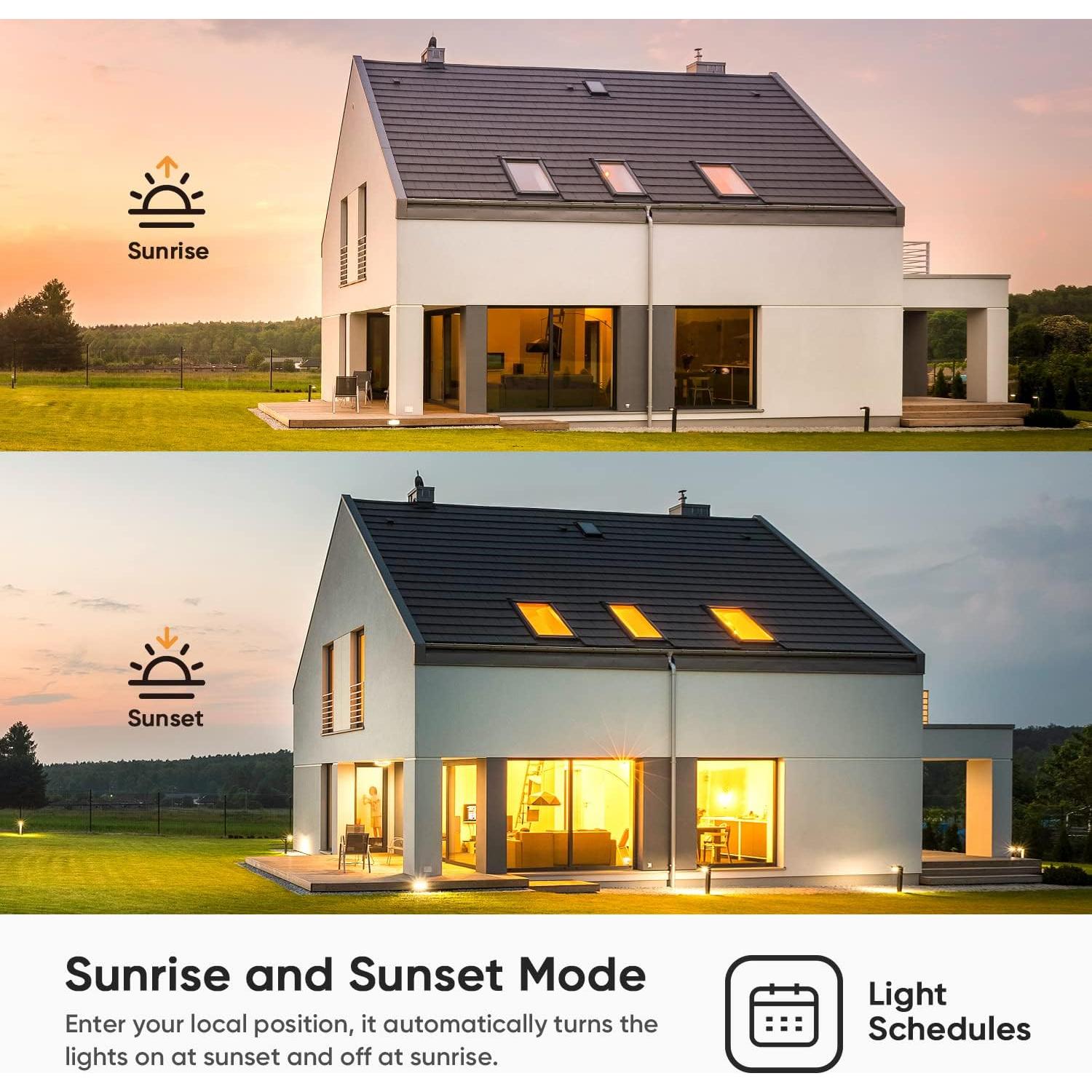 Interruptor Regulador Inteligente TREATLIFE 4 Paquete WiFi 2.4GHz