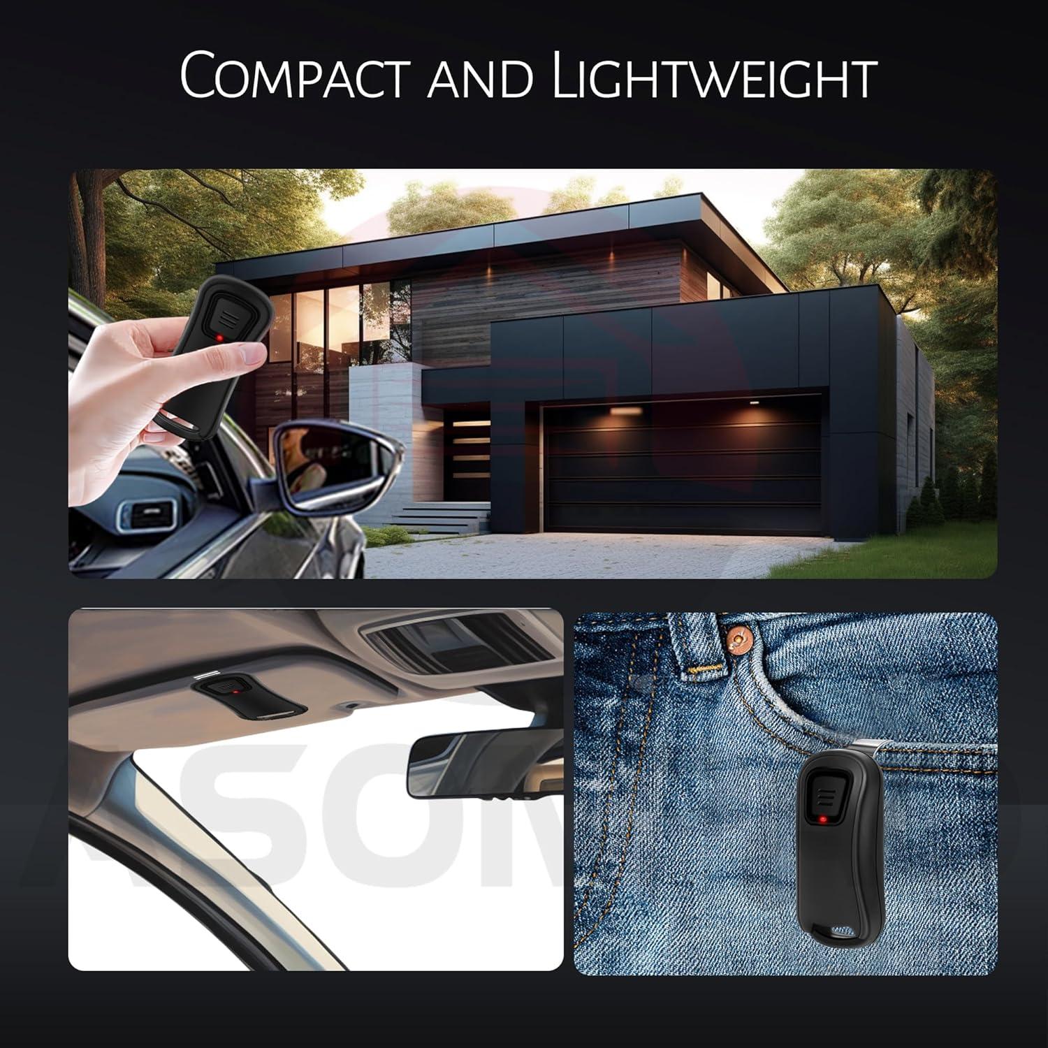 Control Remoto Genie GIT-1 para Abridor de Garaje 50m