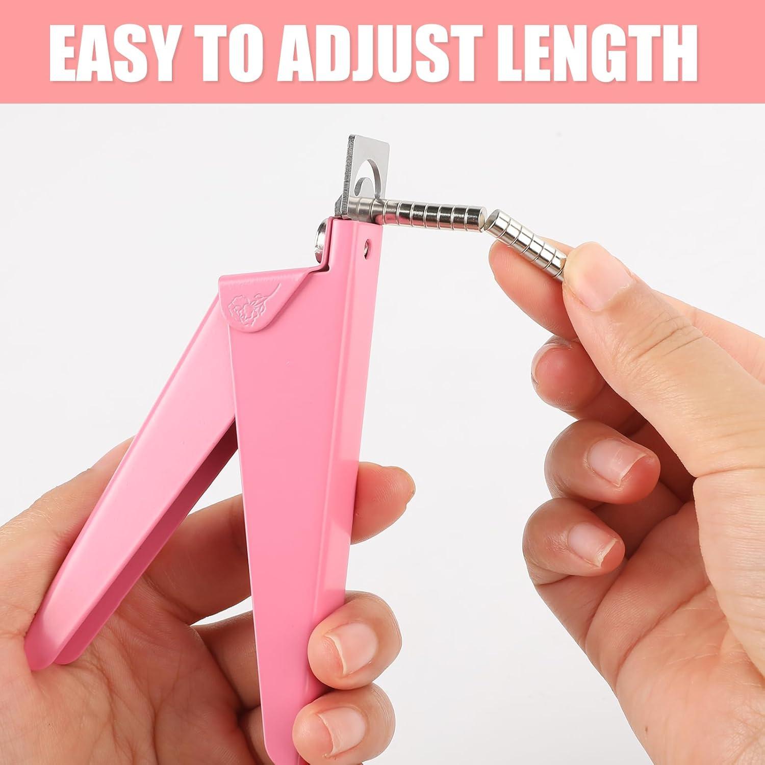 Cortauñas Falsos con Imán MEJOR ELECCIÓN Rosa Bebé 12x6.9cm