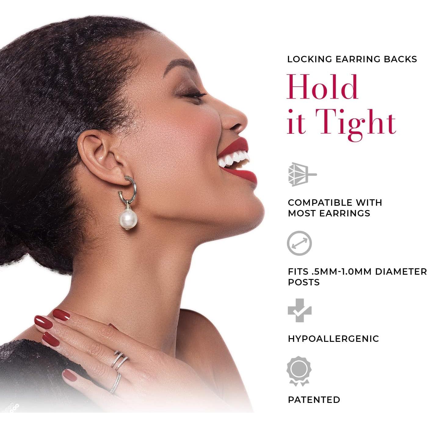 Sujetadores Hipoalergénicos para Pendientes Connoisseurs - Paquete de Oro y Plata