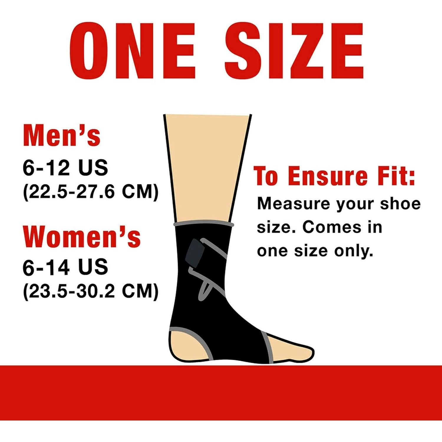 Soporte de Tobillo de Compresión Ajustable ACE - Talla Única