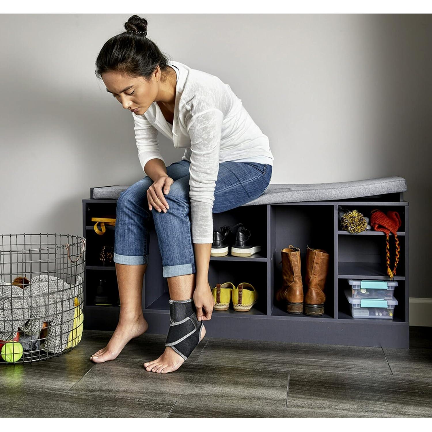 Soporte de Tobillo de Compresión Ajustable ACE - Talla Única