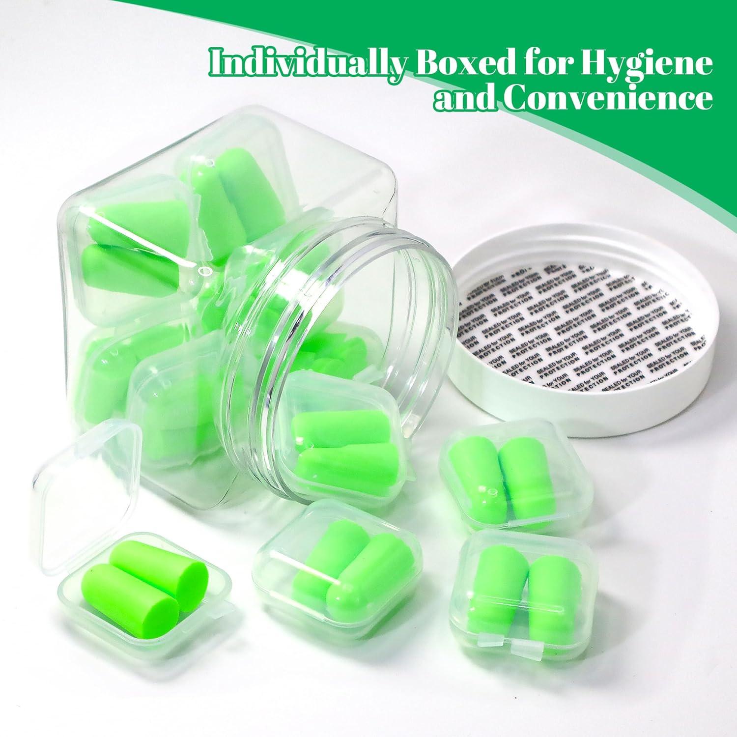 Tapones de espuma Calmi 12 pares 33dB para dormir y viajar