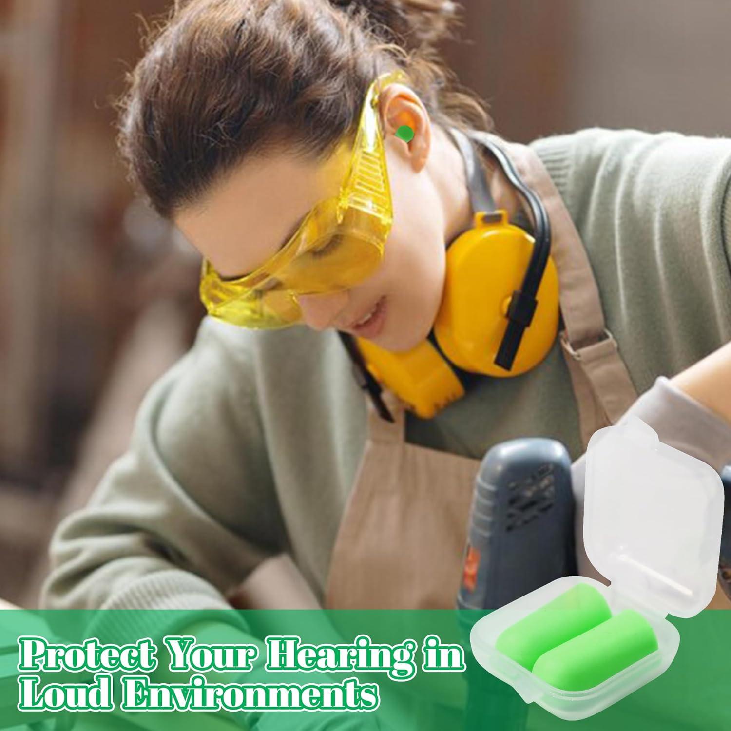 Tapones de espuma Calmi 12 pares 33dB para dormir y viajar