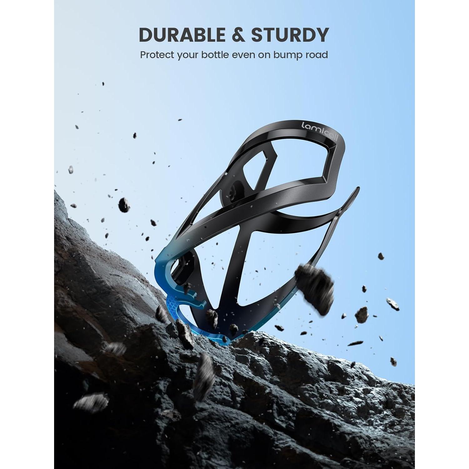 Soporte para Botella de Agua Lamicall para Bicicleta - Negro