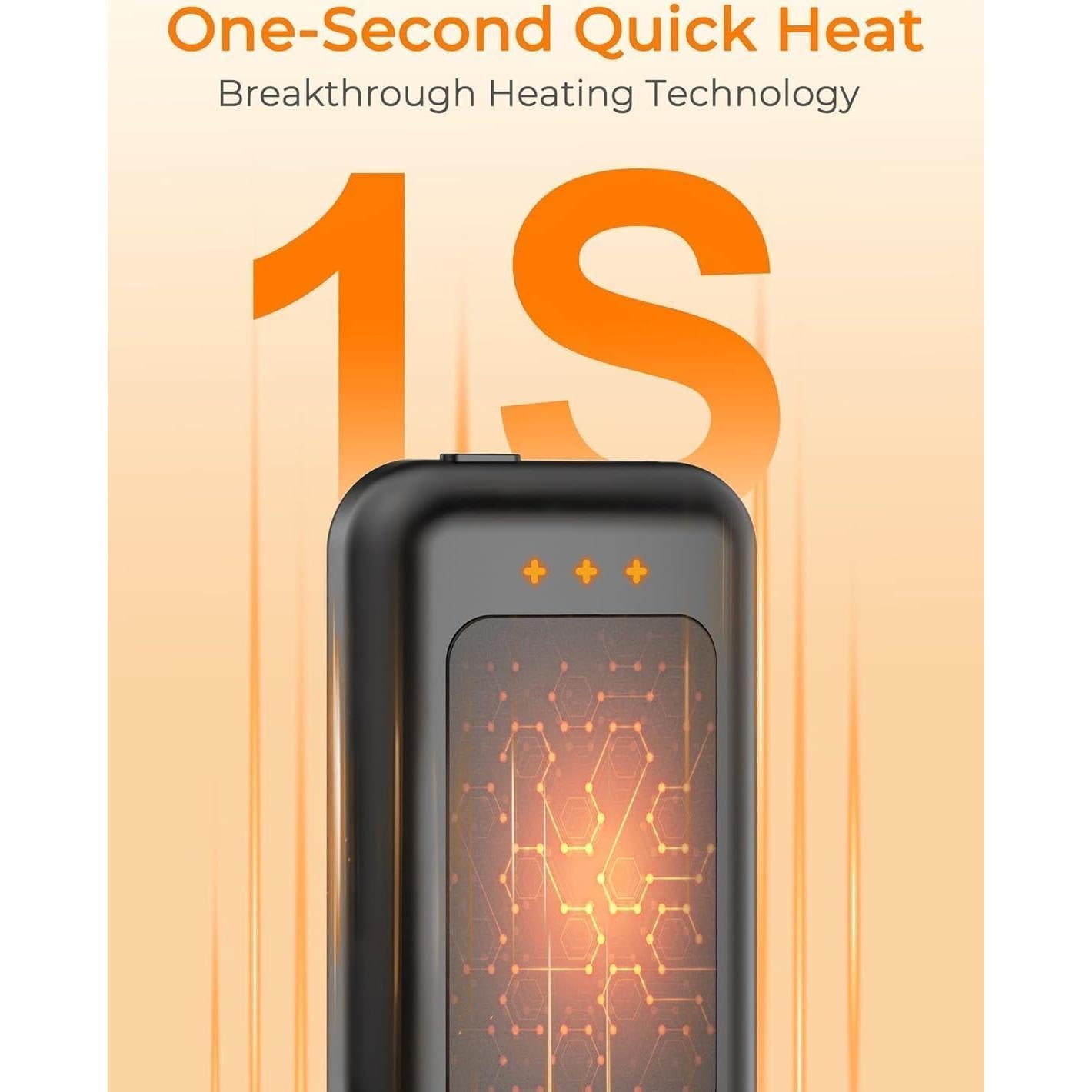 Calentadores de Manos Eléctricos Recargables Jerritte 2 Pack Pro