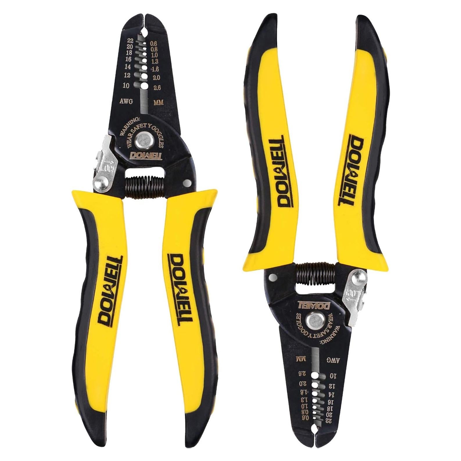 DOWELL Herramienta Desforradora y Cortadora de Alambre 10-22 AWG