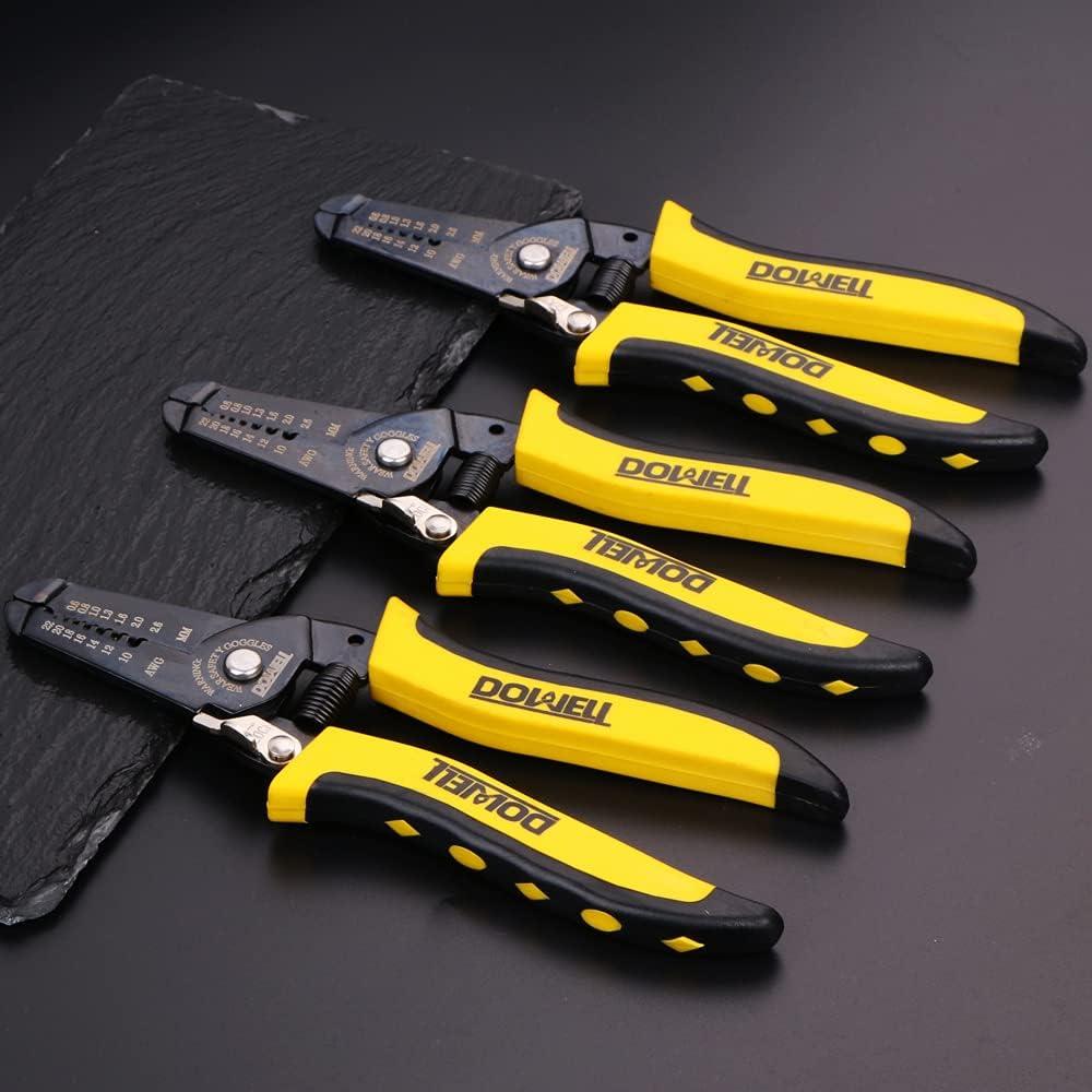 DOWELL Herramienta Desforradora y Cortadora de Alambre 10-22 AWG