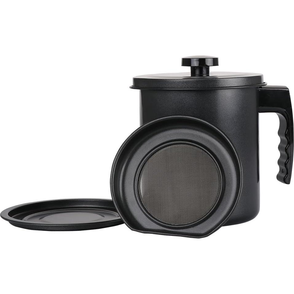 Contenedor de Grasa de Tocino Ourokhome 1.3L con Colador Fino