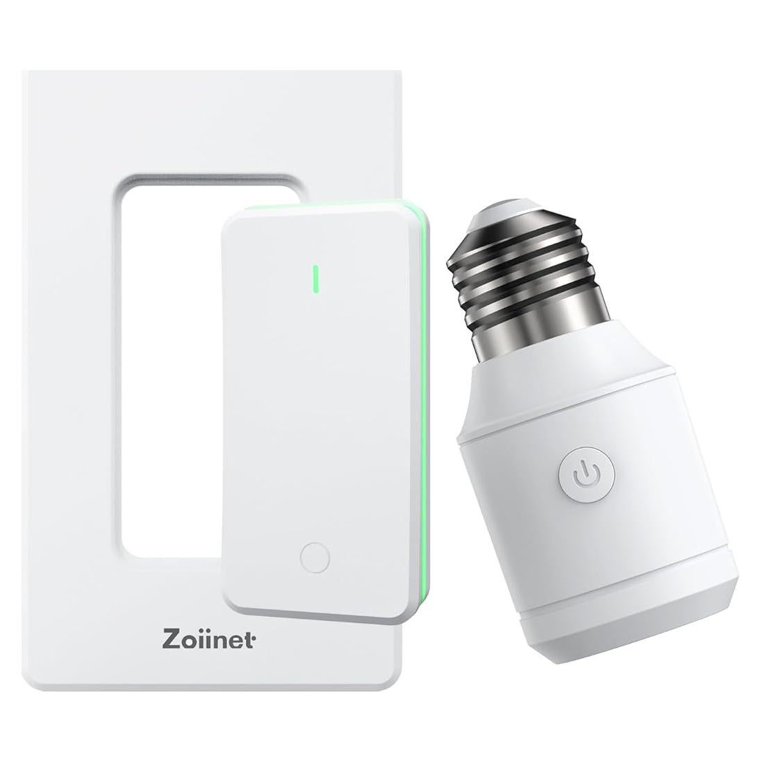 Portalámparas Inalámbrico Zoiinet 500W con Control Remoto E26 E27