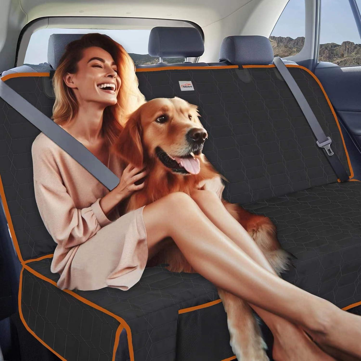 Funda para Asiento de Perro Reliadura SUV Trasero Impermeable