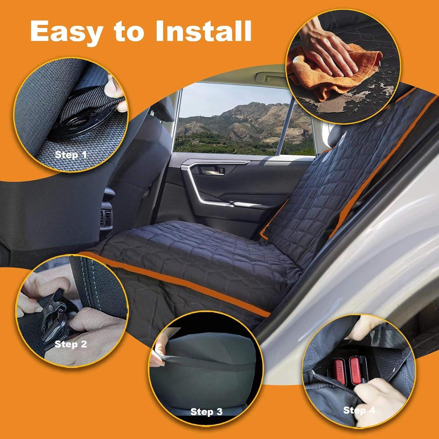 Funda para Asiento de Perro Reliadura SUV Trasero Impermeable
