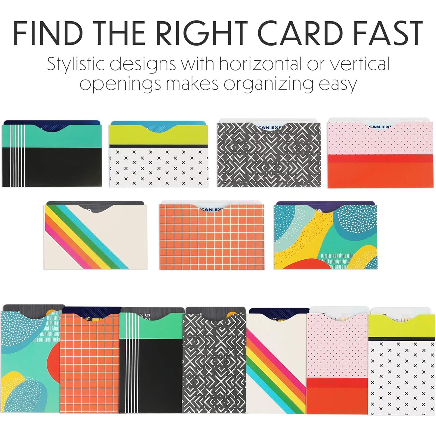 Fundas Bloqueadoras RFID LotFancy - 14 Tarjetas + 5 Pasaportes