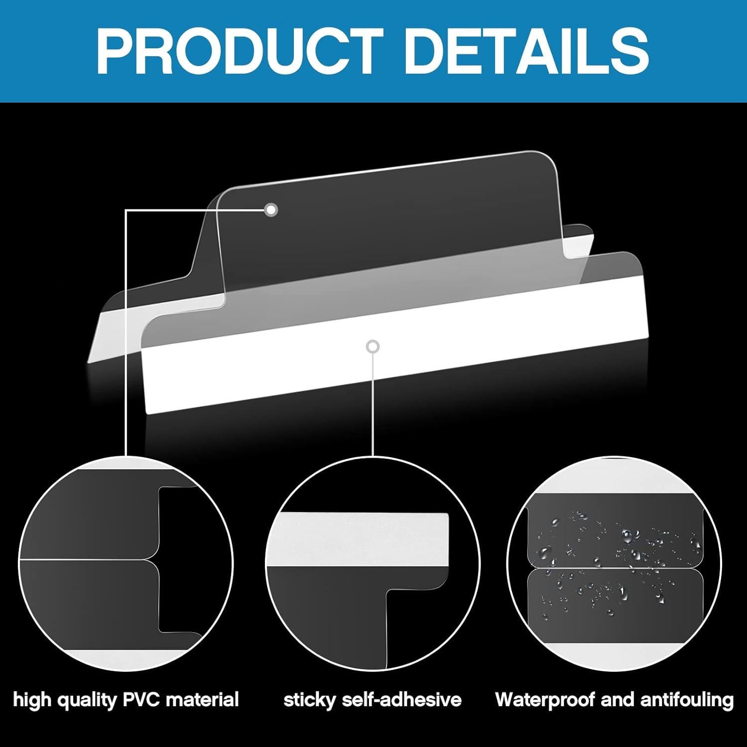 Etiquetas autoadhesivas Gersoniel 5.2x1.5cm 25 piezas