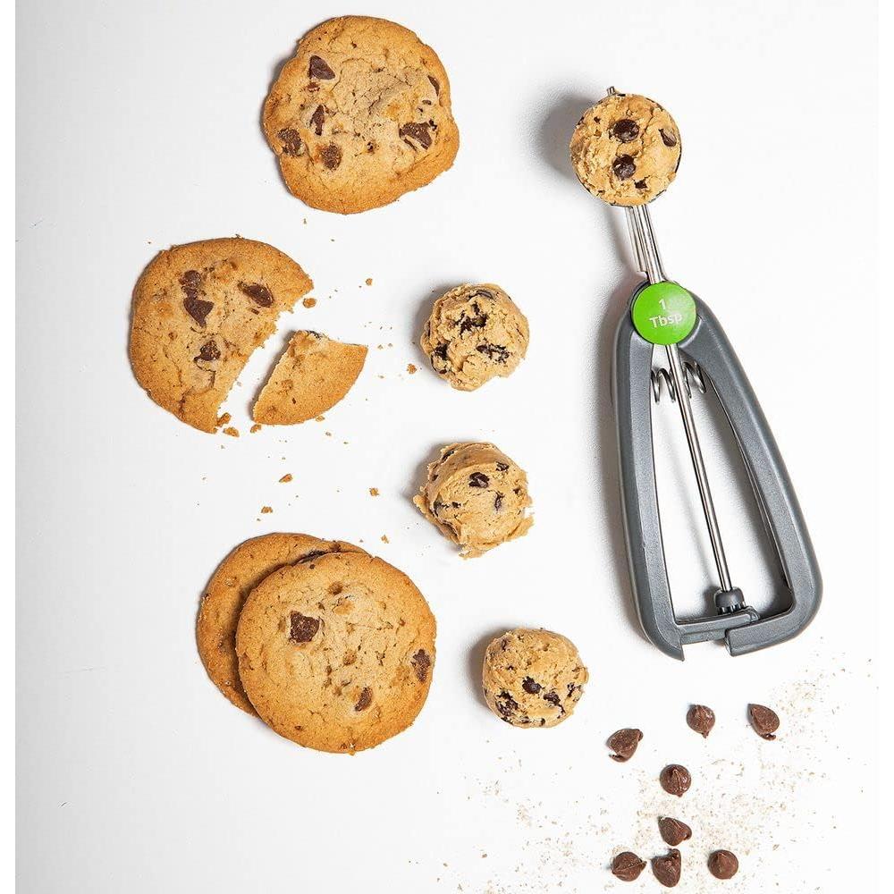 Cucharón de Galletas de Liberación Rápida PrepSolutions 1 Cucharada Gris