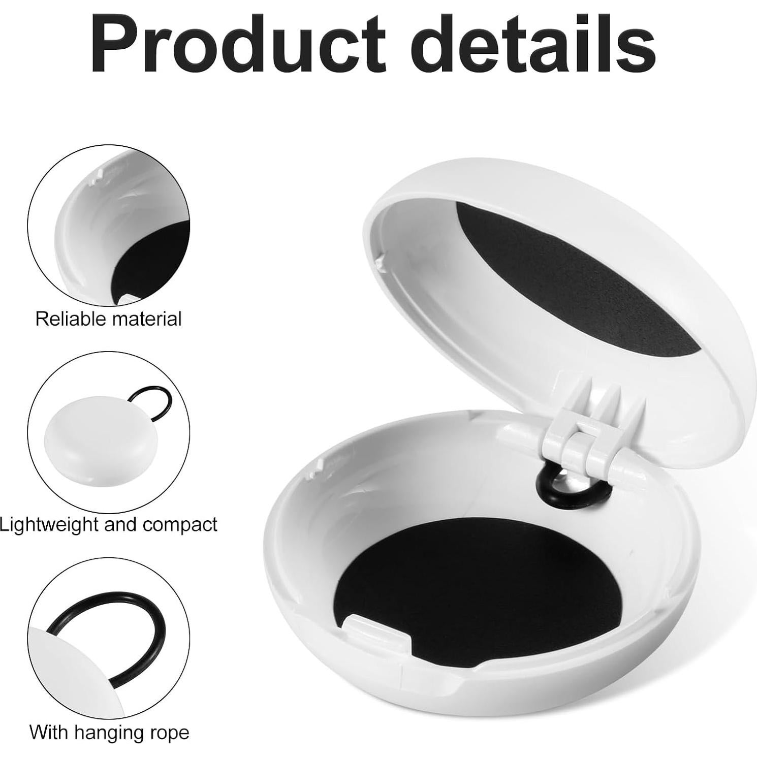 Estuches para Tapones de Oído XIHIRCD 2 Piezas Portátil