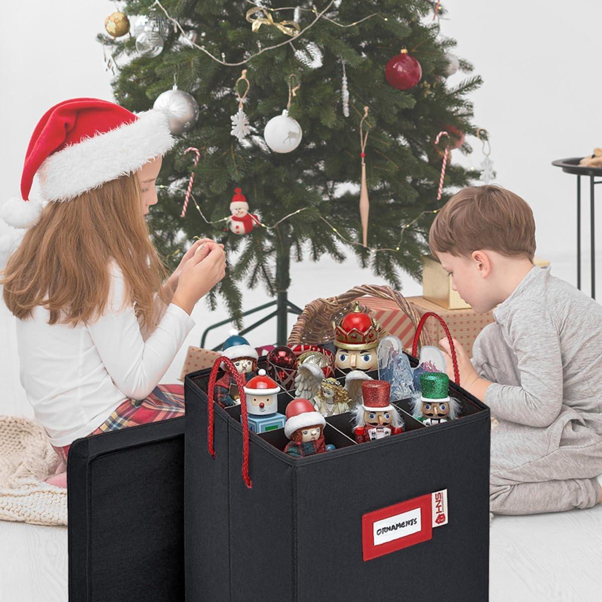 Caja de Almacenamiento Navideña HOLDN STORAGE 9 Figuras 43.18 cm