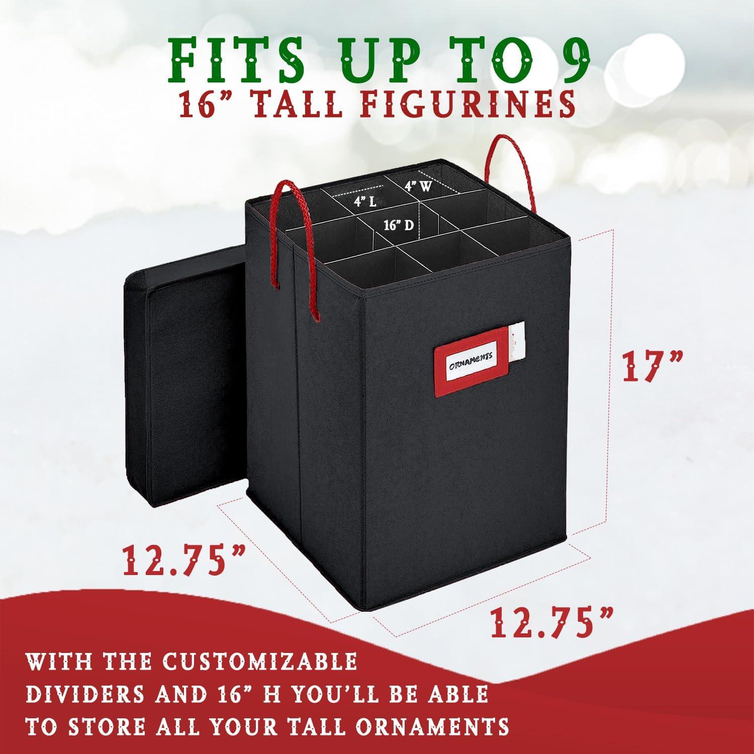 Caja de Almacenamiento Navideña HOLDN STORAGE 9 Figuras 43.18 cm