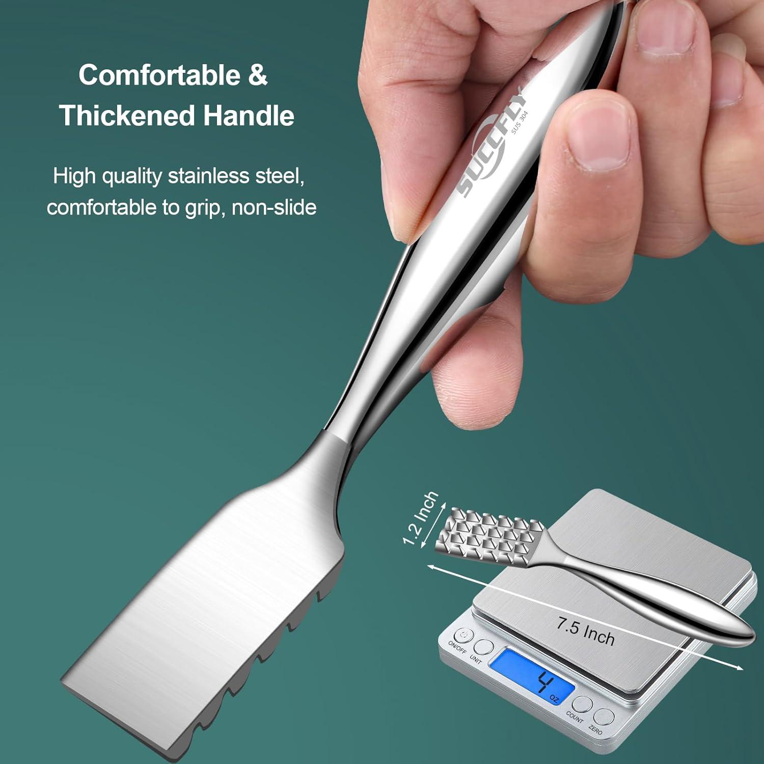 Escalador de Pescado SUCCFLY de Acero Inoxidable 19 cm