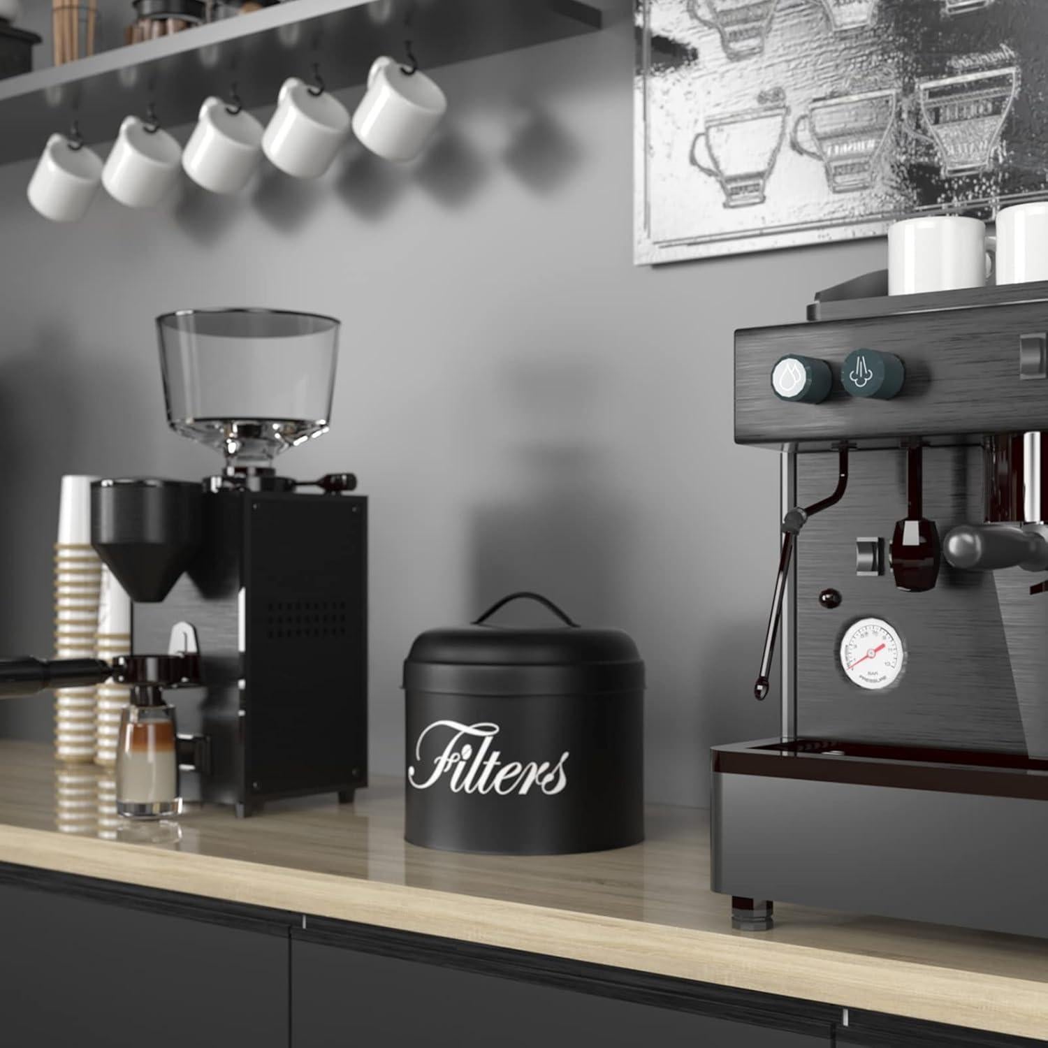 Soporte para Filtros de Café APOIMNA Negro 15.7 cm