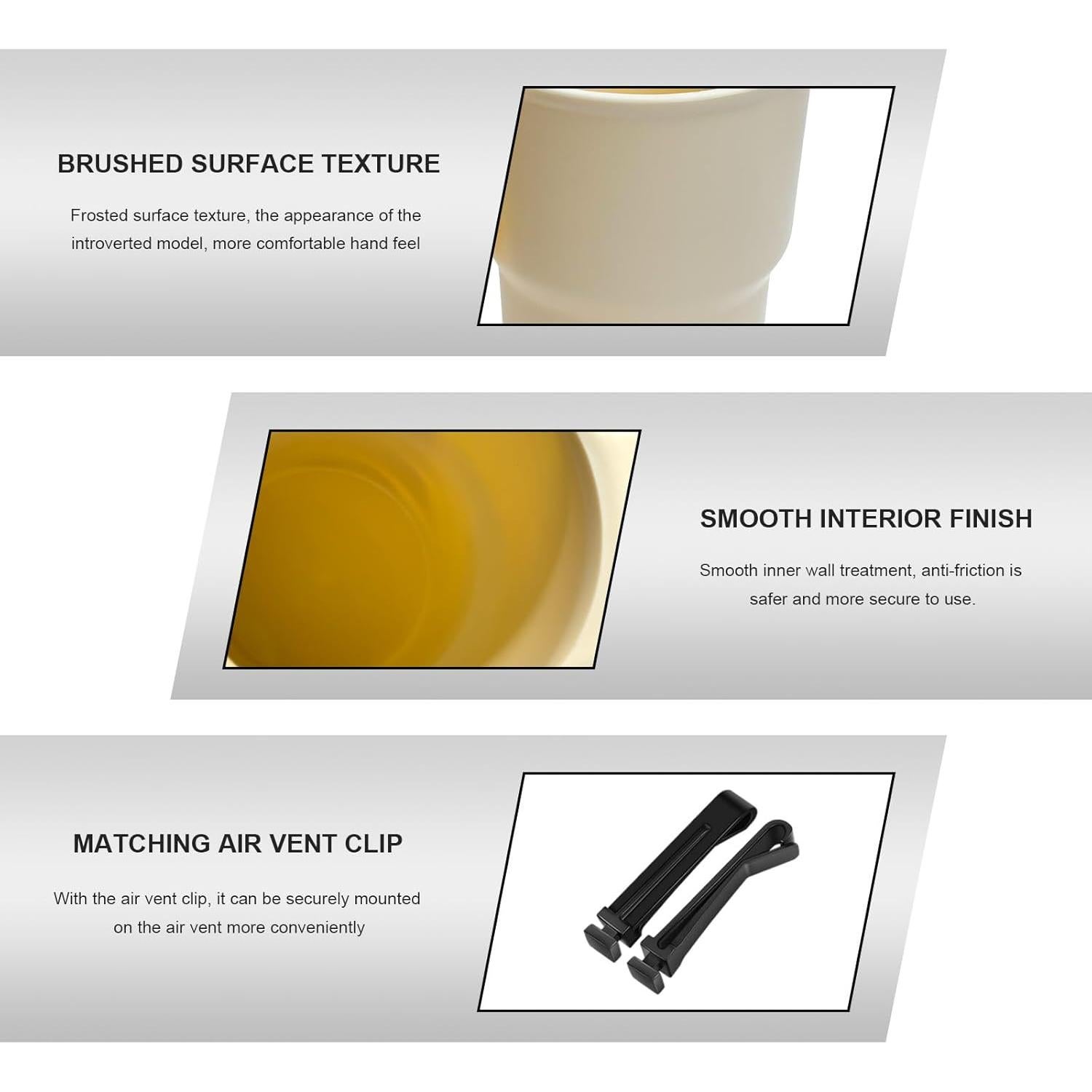 Soporte para Taza de Coche FSTURIOS Beige Universal