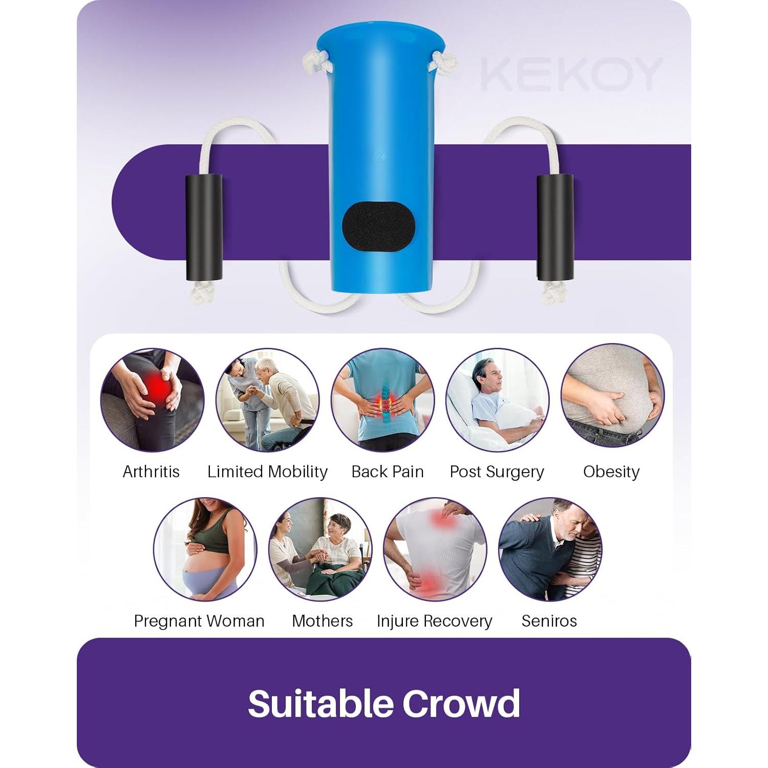 Ayuda para Ponerse Calcetines Kekoy 10.2 cm Azul