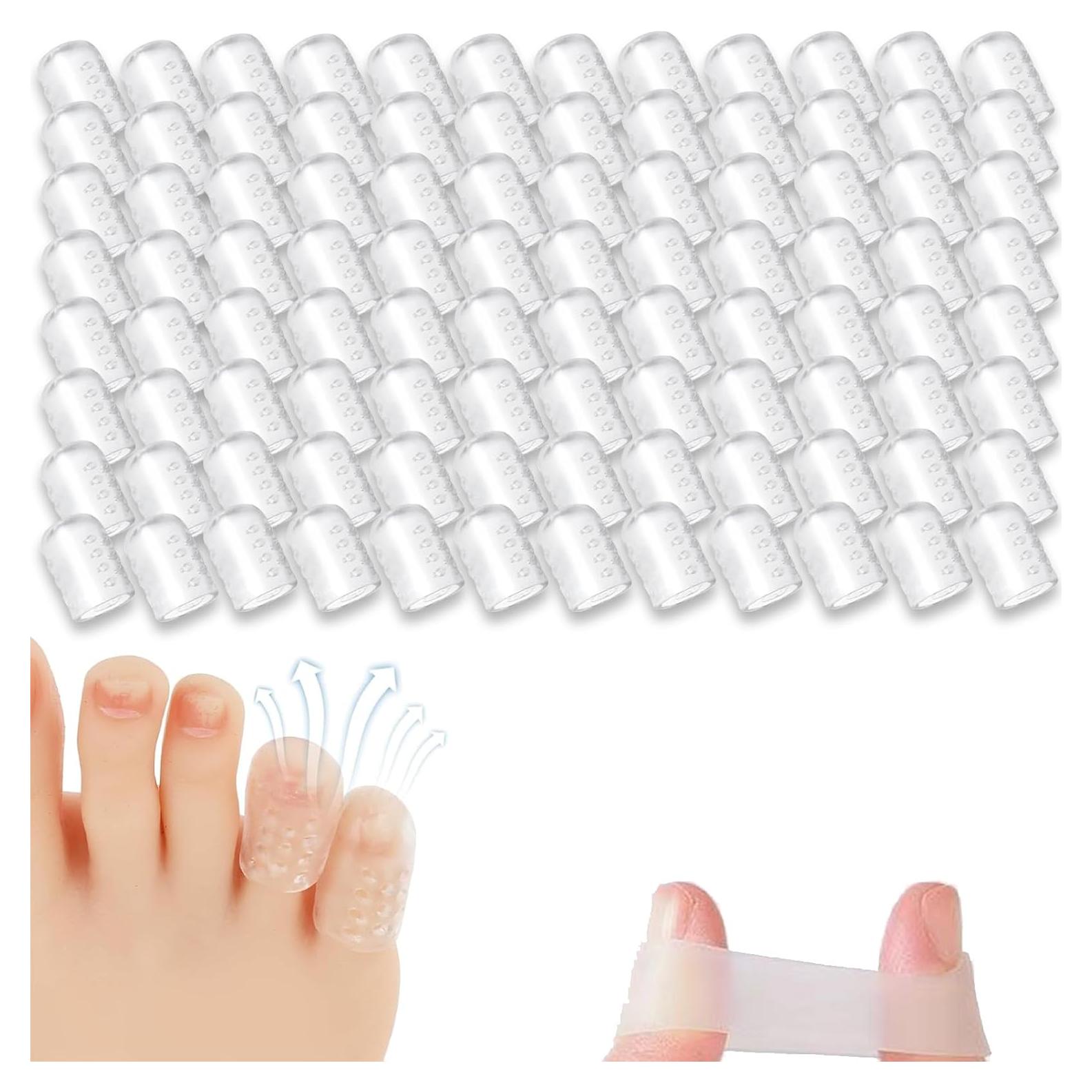 Protectores de Dedos de Silicona SUQILVSI 100PCS Antifricción