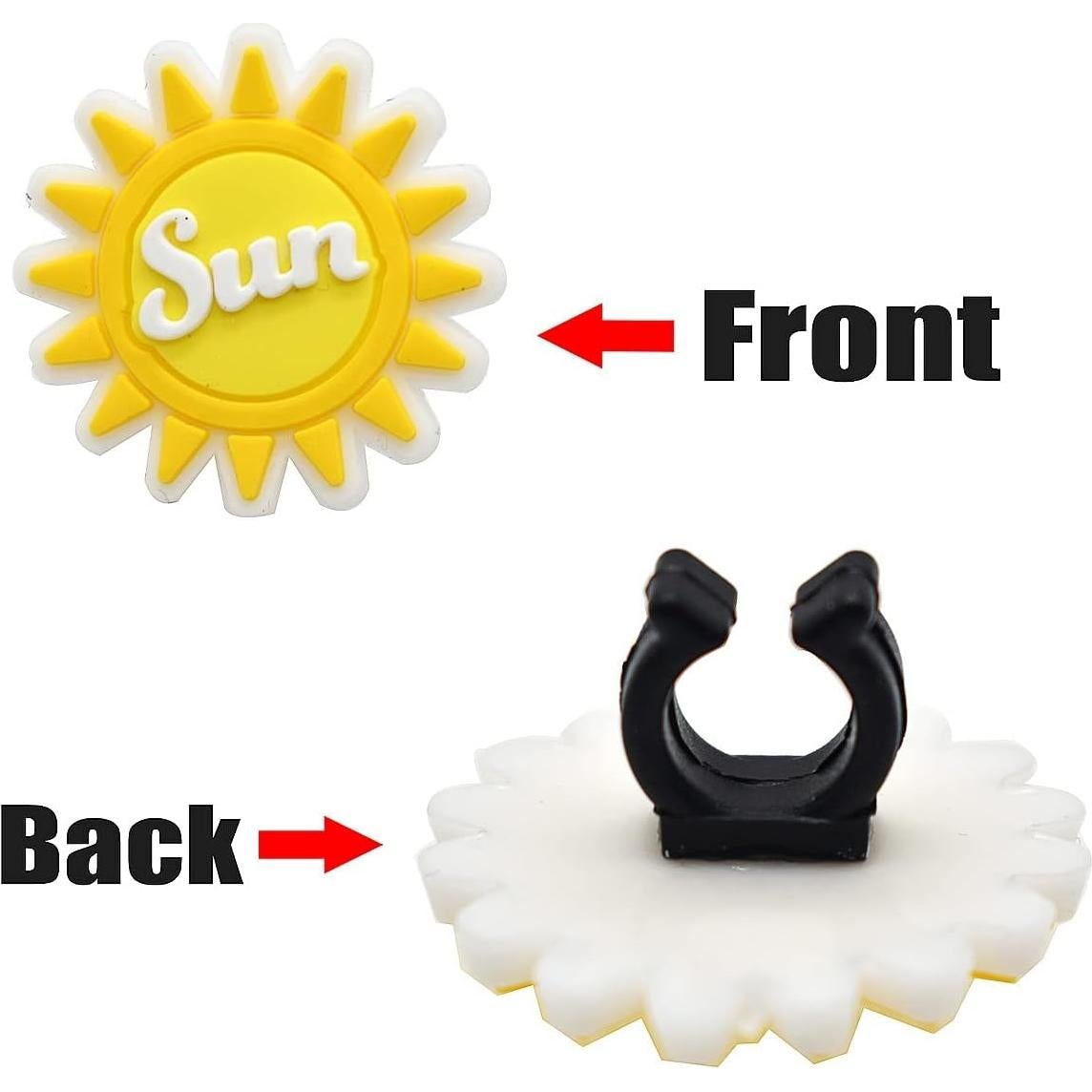 Toppers de Lápiz YEALQUE 30PCS PVC Multicolor para Estudiantes