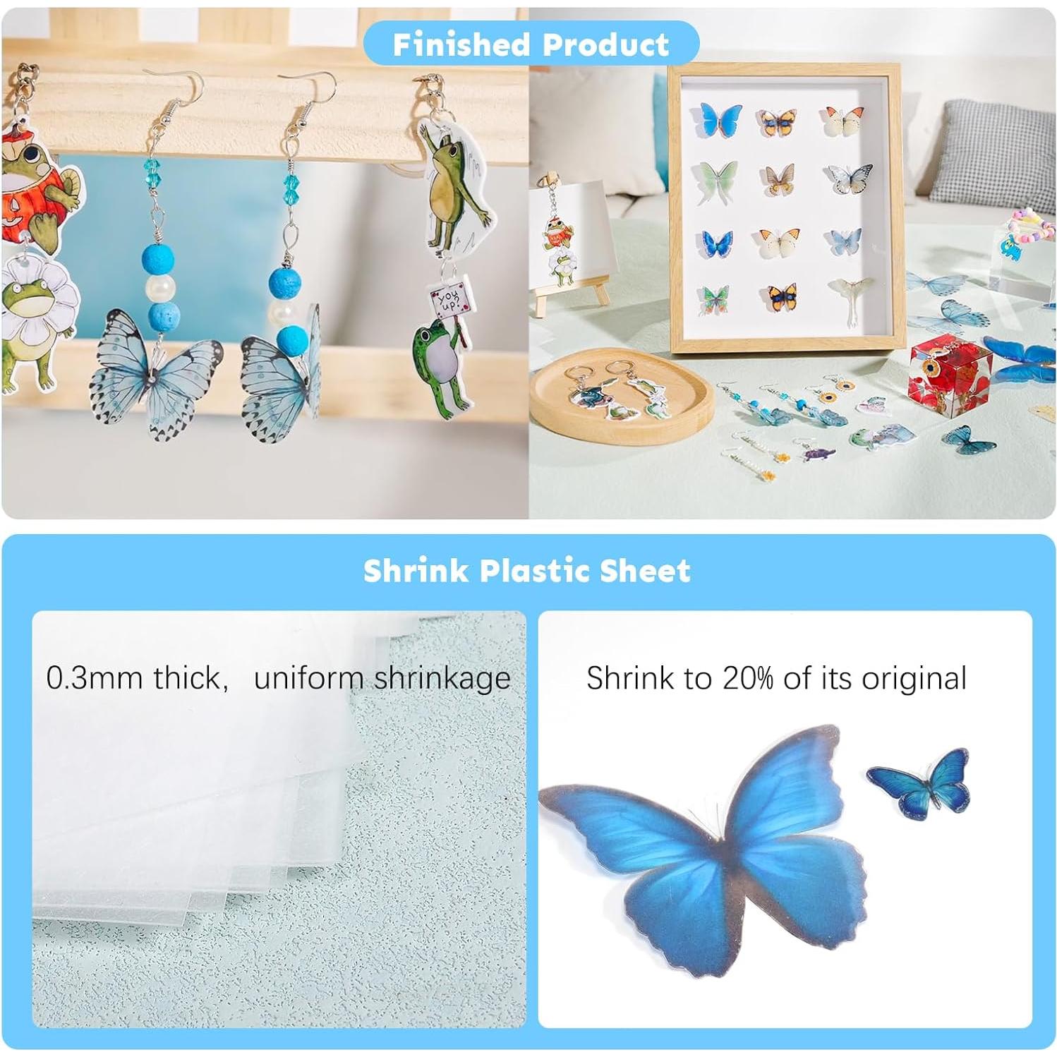 Kit de Manualidades Auihiay 99PCS con Plástico Retráctil y Herramientas