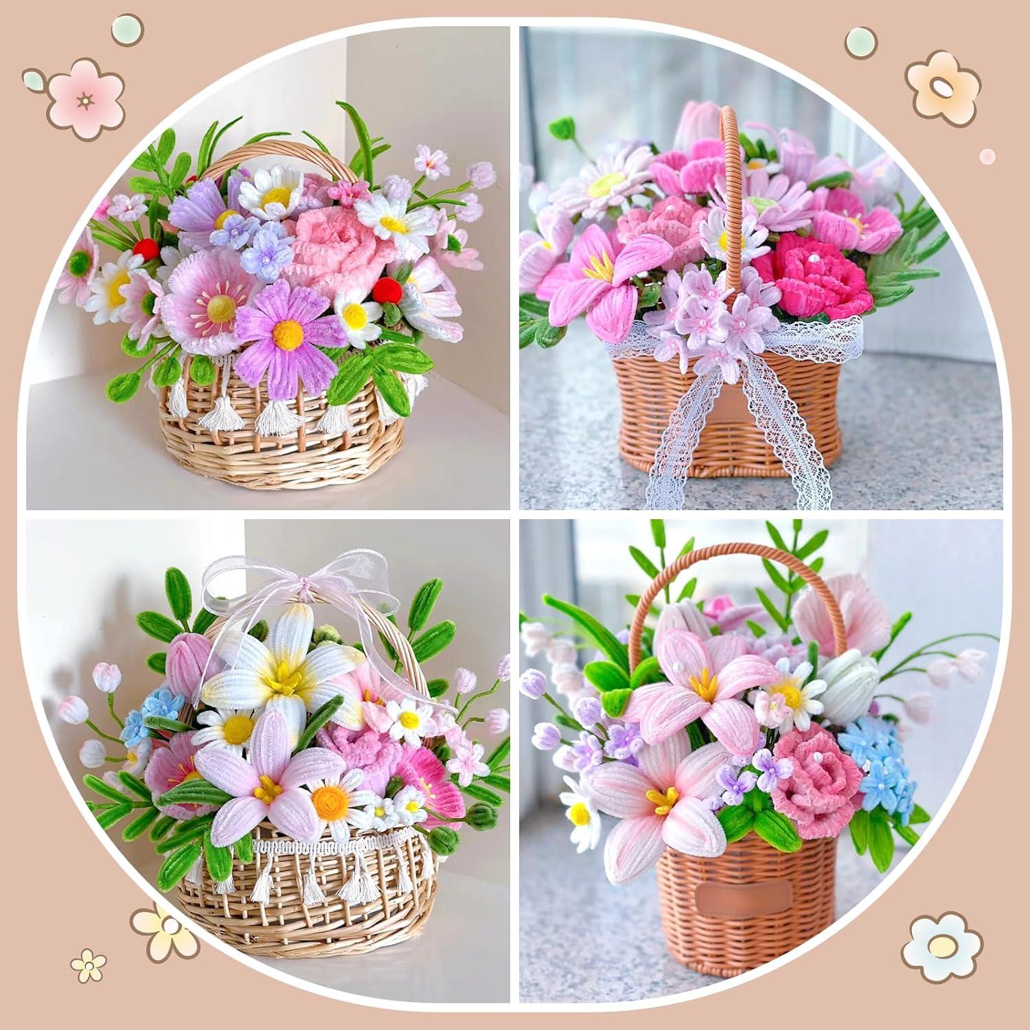 100 Limpiapipas Chenille Beige Zlulary 7 mm x 30 cm Manualidades