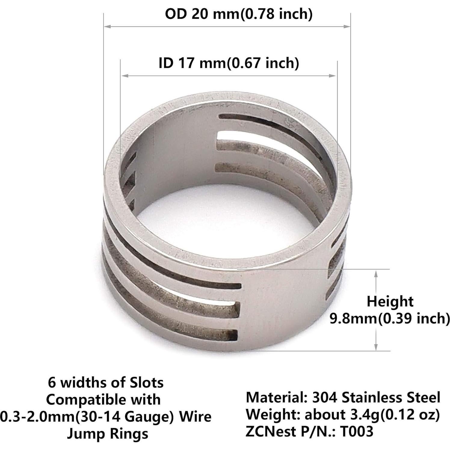 Herramienta Abrir/Cerrar Anillos de Salto ZCNest - Acero Inoxidable (2 Piezas)