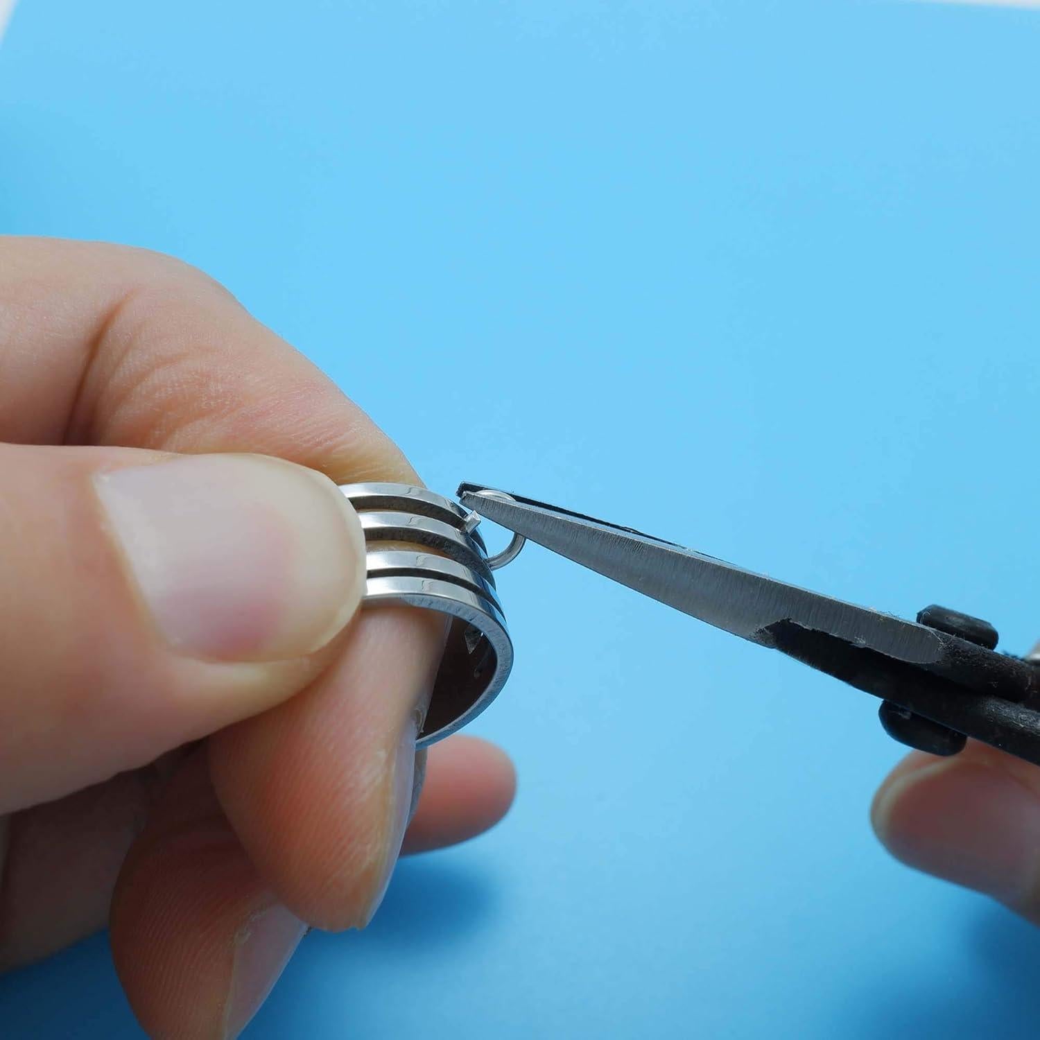 Herramienta Abrir/Cerrar Anillos de Salto ZCNest - Acero Inoxidable (2 Piezas)