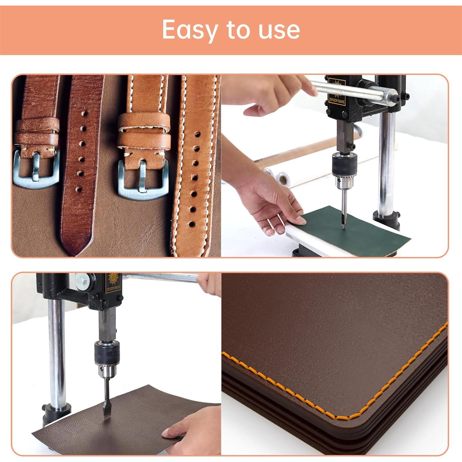 Perforadora de Agujeros de Cuero FASTTOBUY Estilo D 17.5x12x35cm