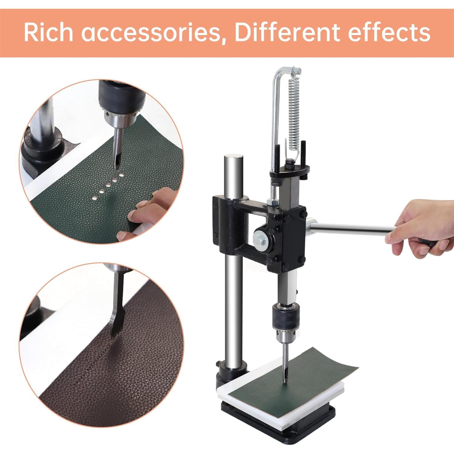 Perforadora de Agujeros de Cuero FASTTOBUY Estilo D 17.5x12x35cm