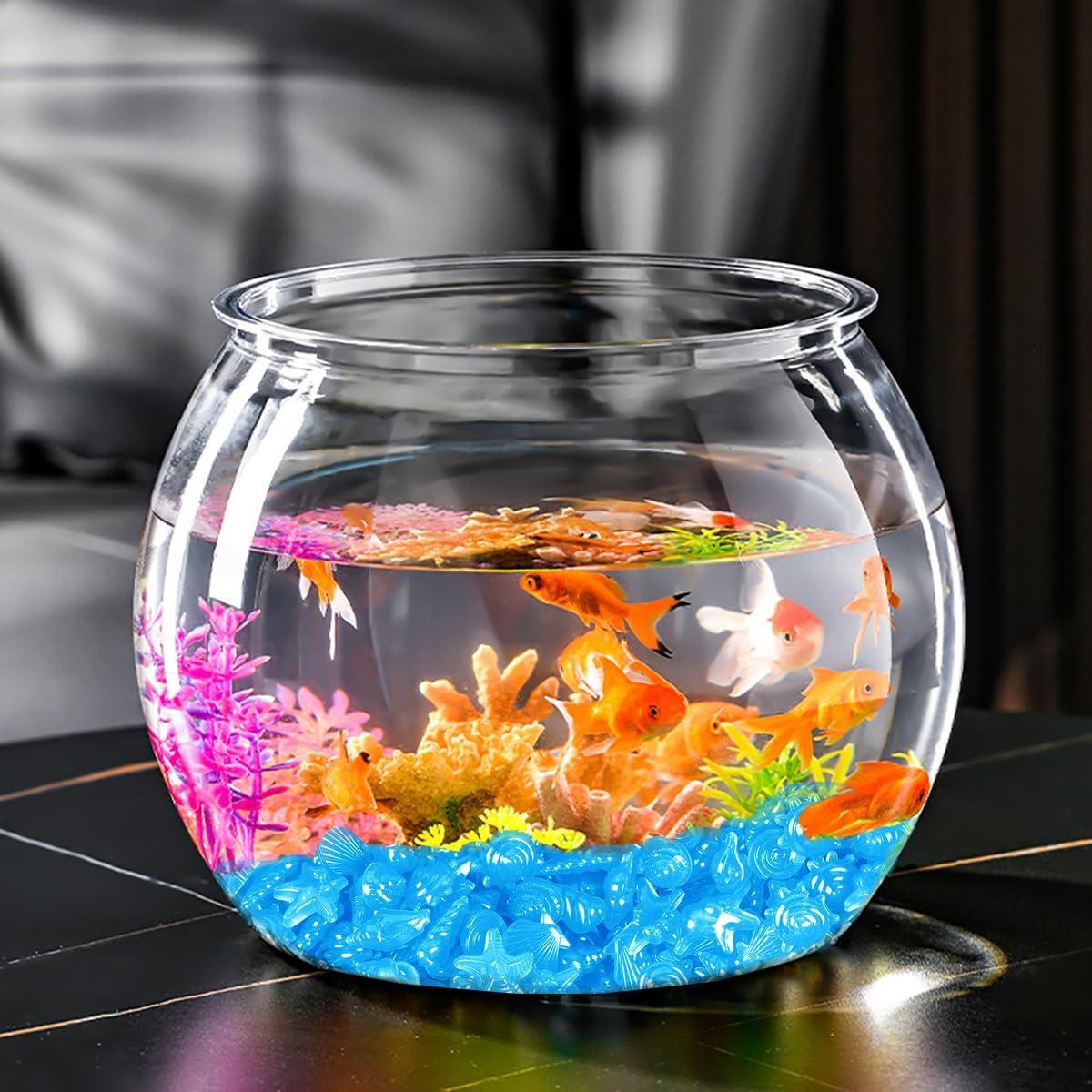 Piedras Luminiscentes para Acuario Kaiyuan Dinastía 100pc Azul