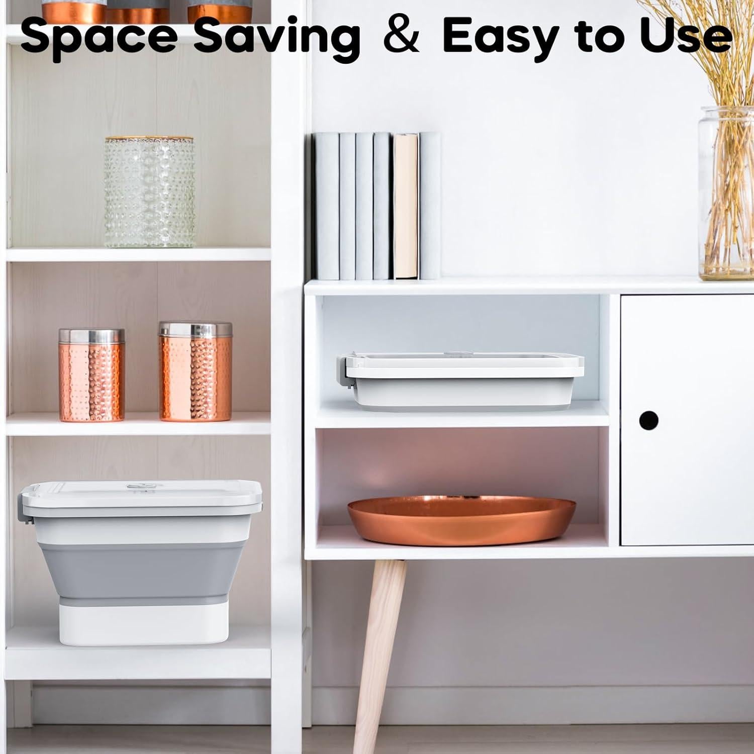 Contenedor de Almacenamiento Plegable DDMOMMY 9L para Comida de Perros