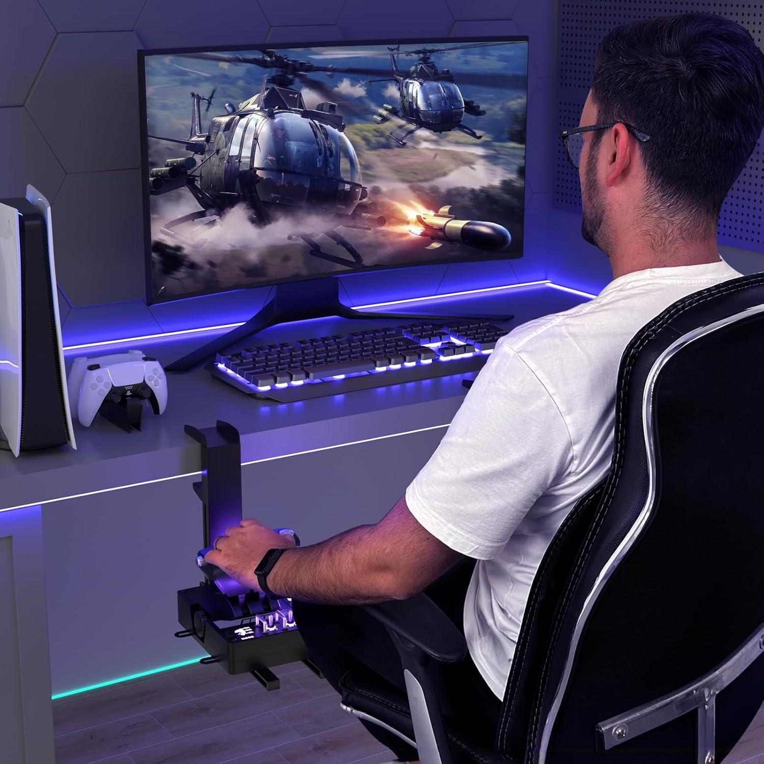 Soporte Hotas RACGTING para Logitech X56/X52 Pro - Ajustable