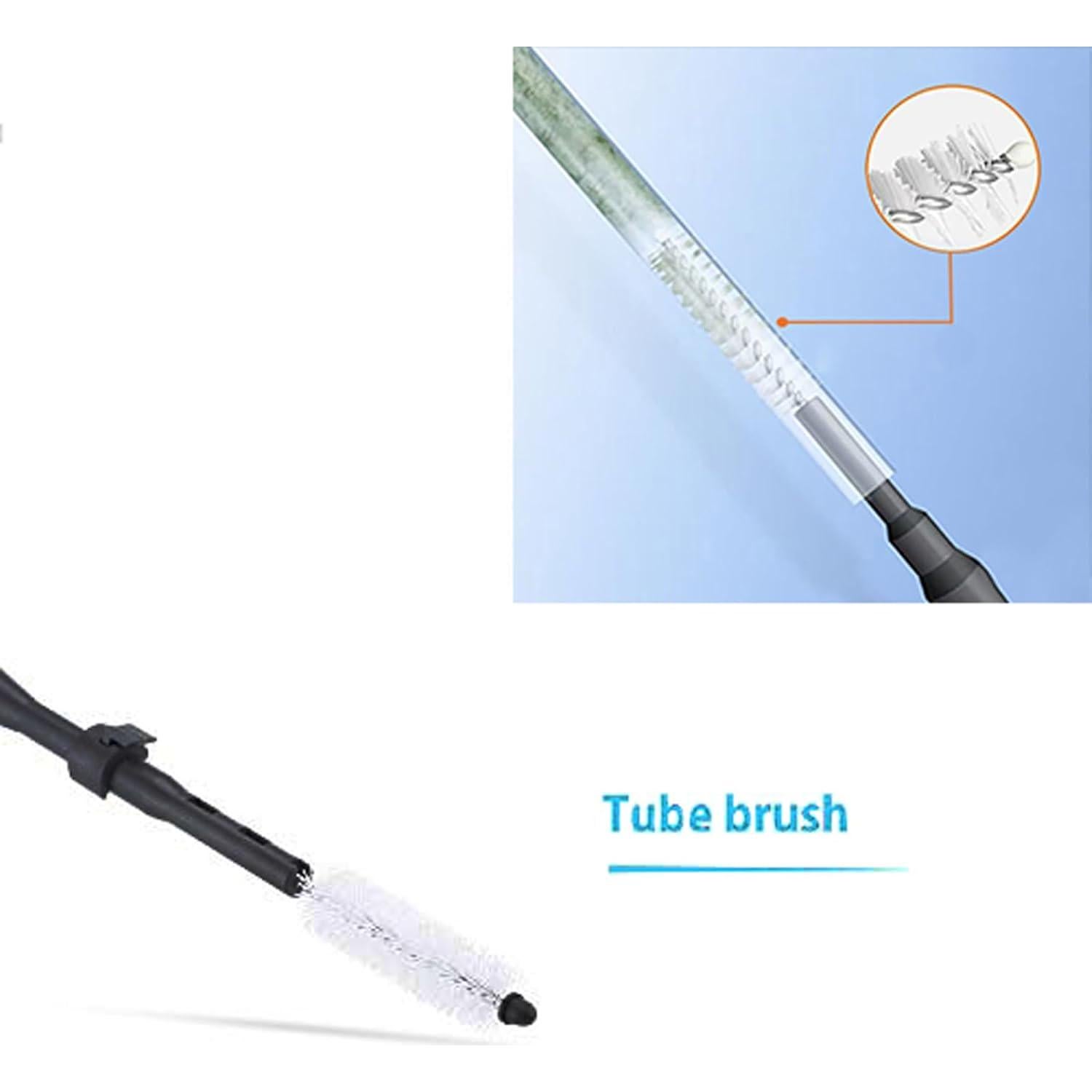 Kit de limpieza de acuarios Carefree Fish 4EN1 fibra carbono