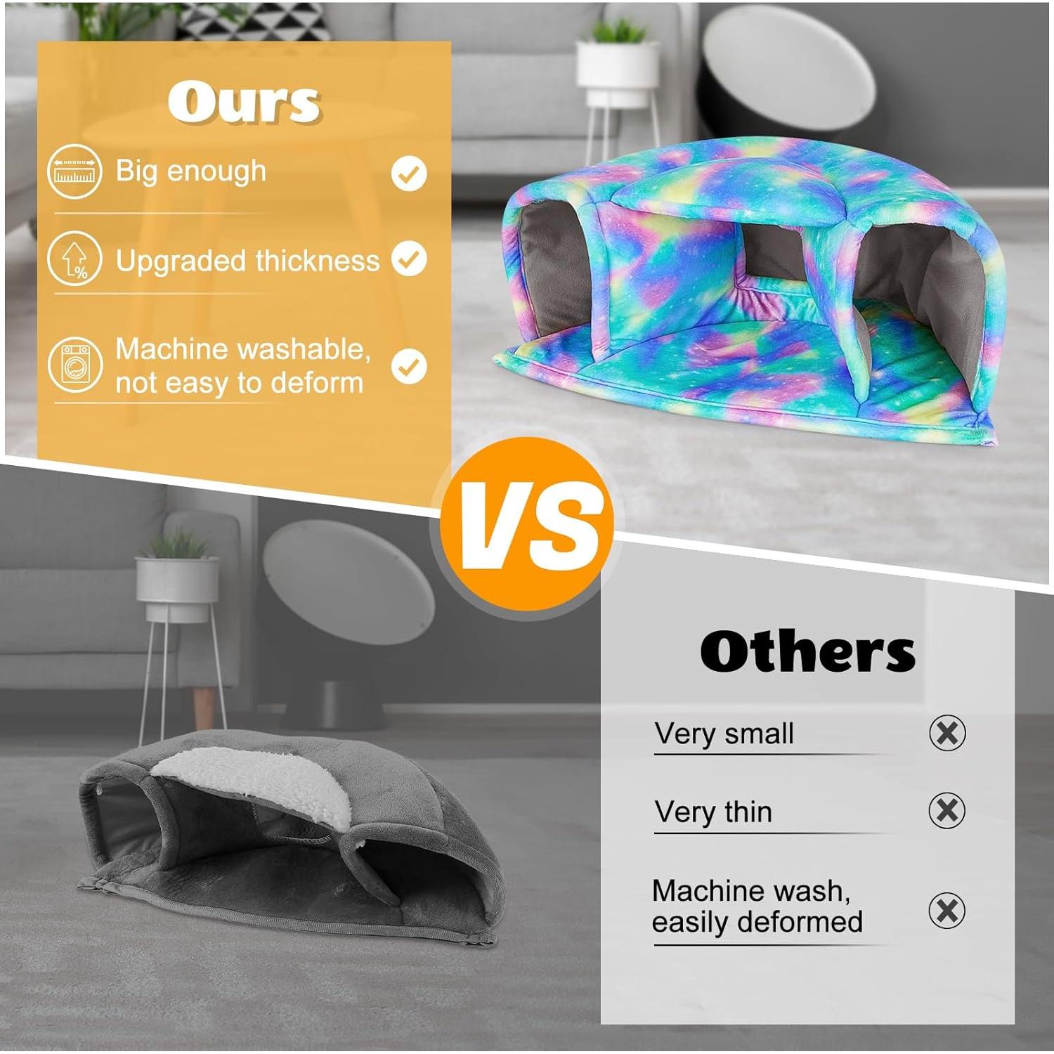 Escondite para Cobayas Unicorn Catcher Cama Grande 45x28cm