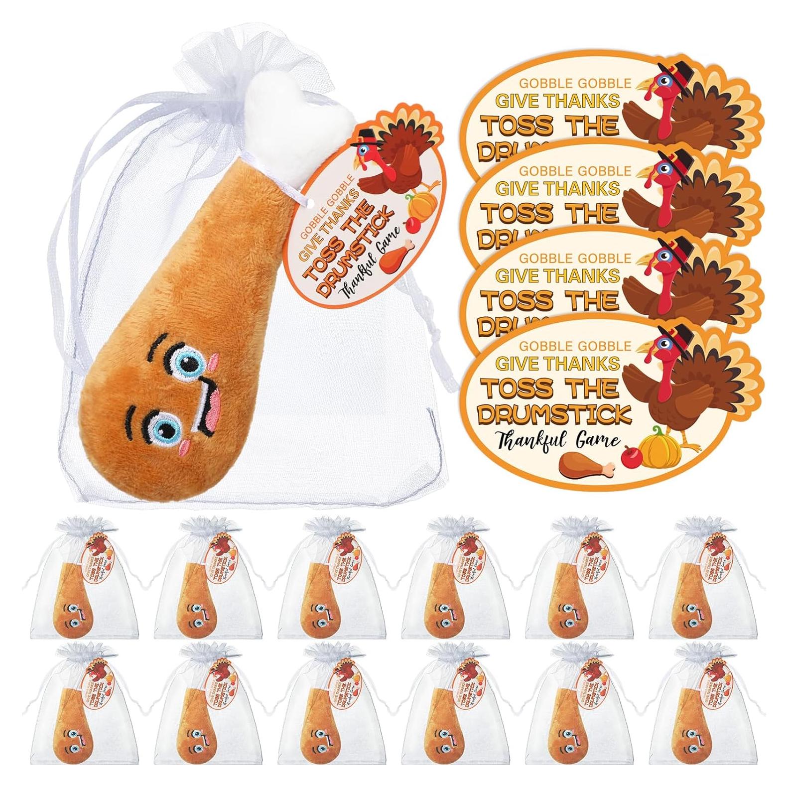 Juego de Lanzar Pierna de Pavo Relleno Silipull 12 Pcs 15 cm