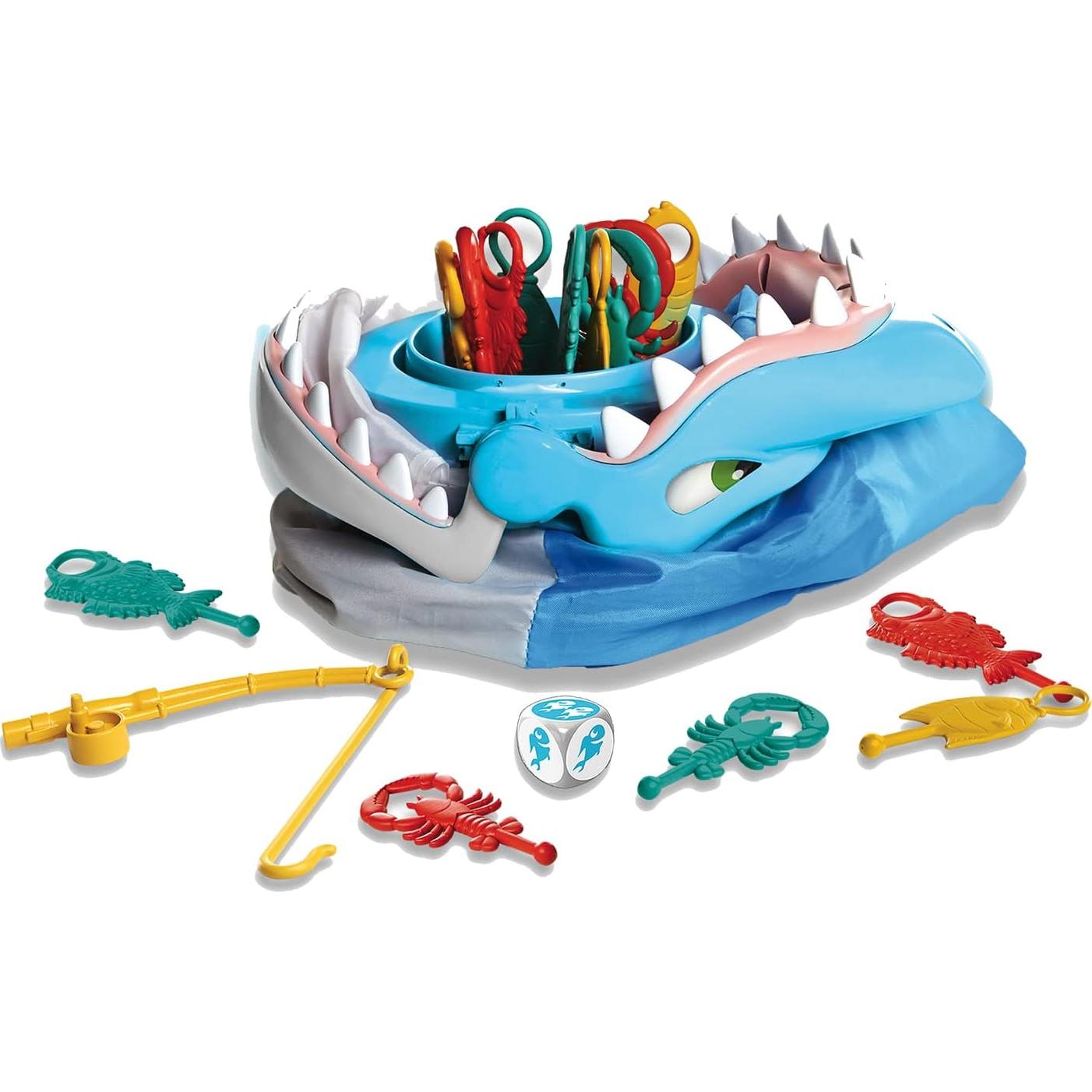 Juego de Mesa Mordida de Tiburón Pressman con Cartas