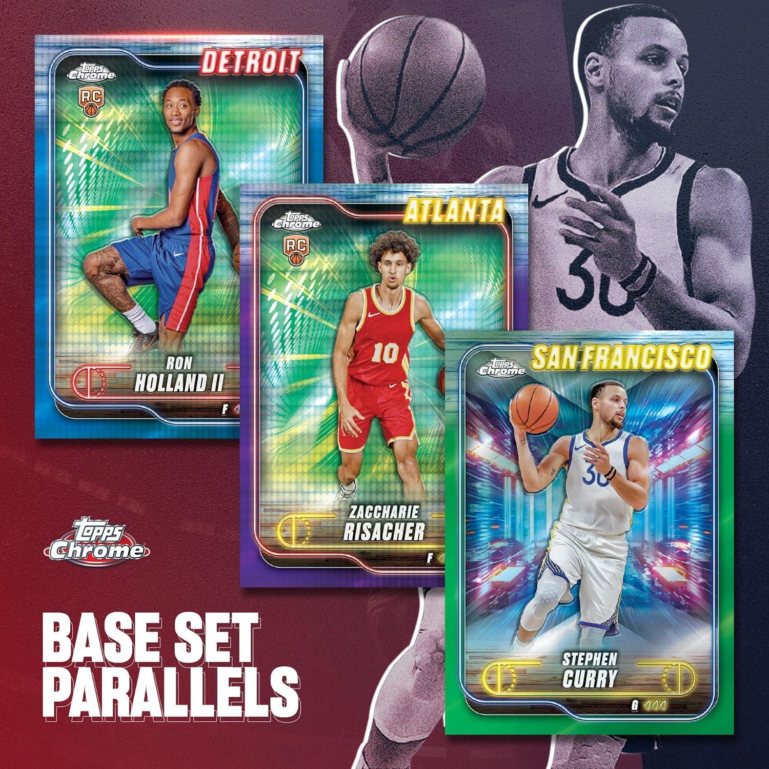 Caja de Valor Baloncesto Topps Chrome 2024-25 - 32 Tarjetas
