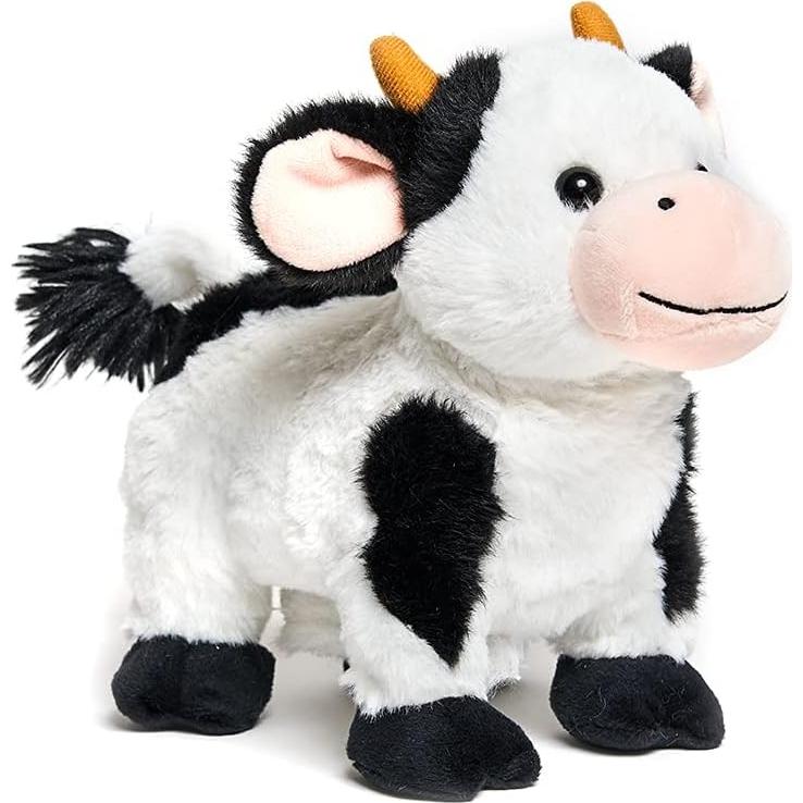 Peluches Animados Cuddle Barn Vaca que Camina y Canta 20 cm
