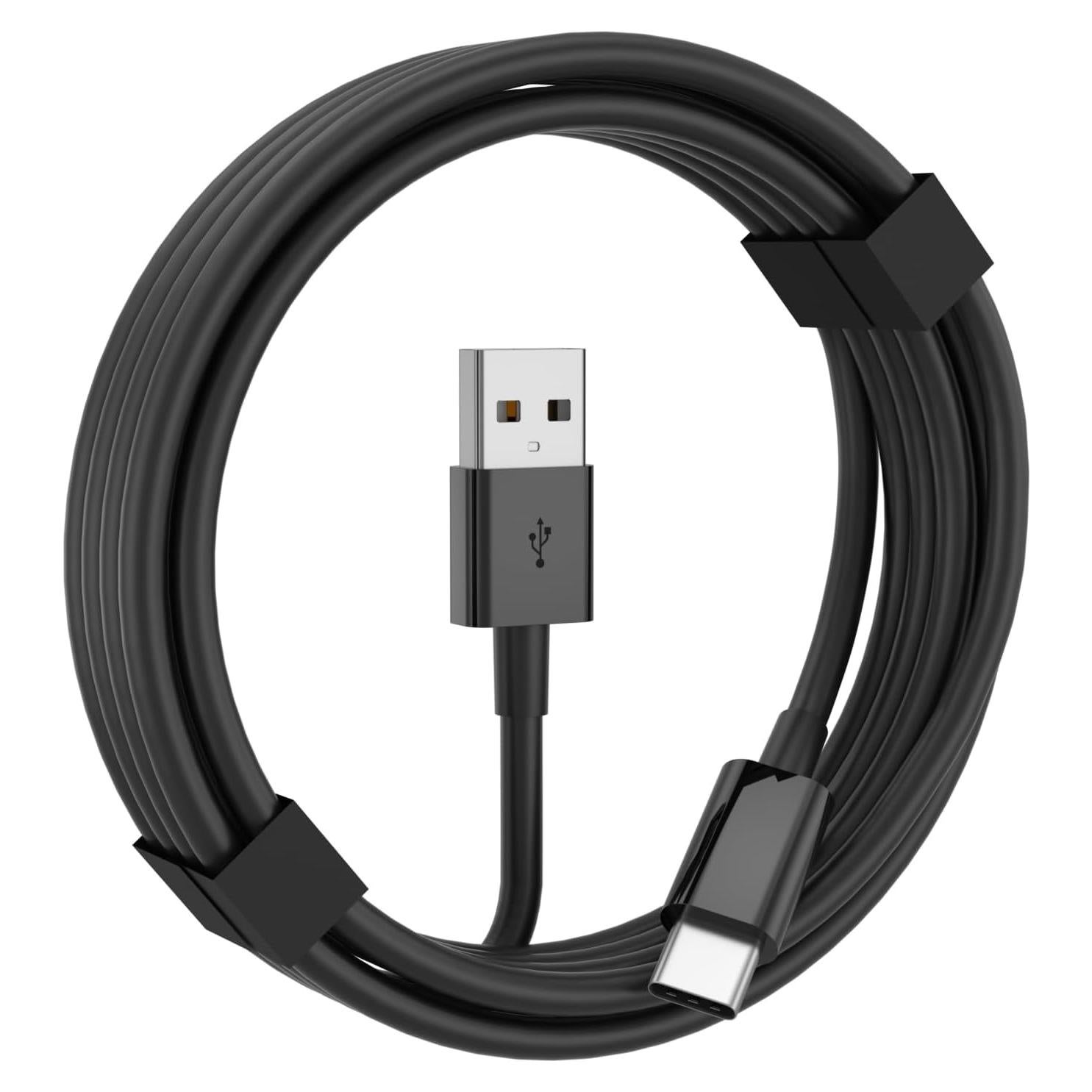 Cable Carplay USB A a Tipo C FOXSEA 0.91m Negro para iPhone 16/15