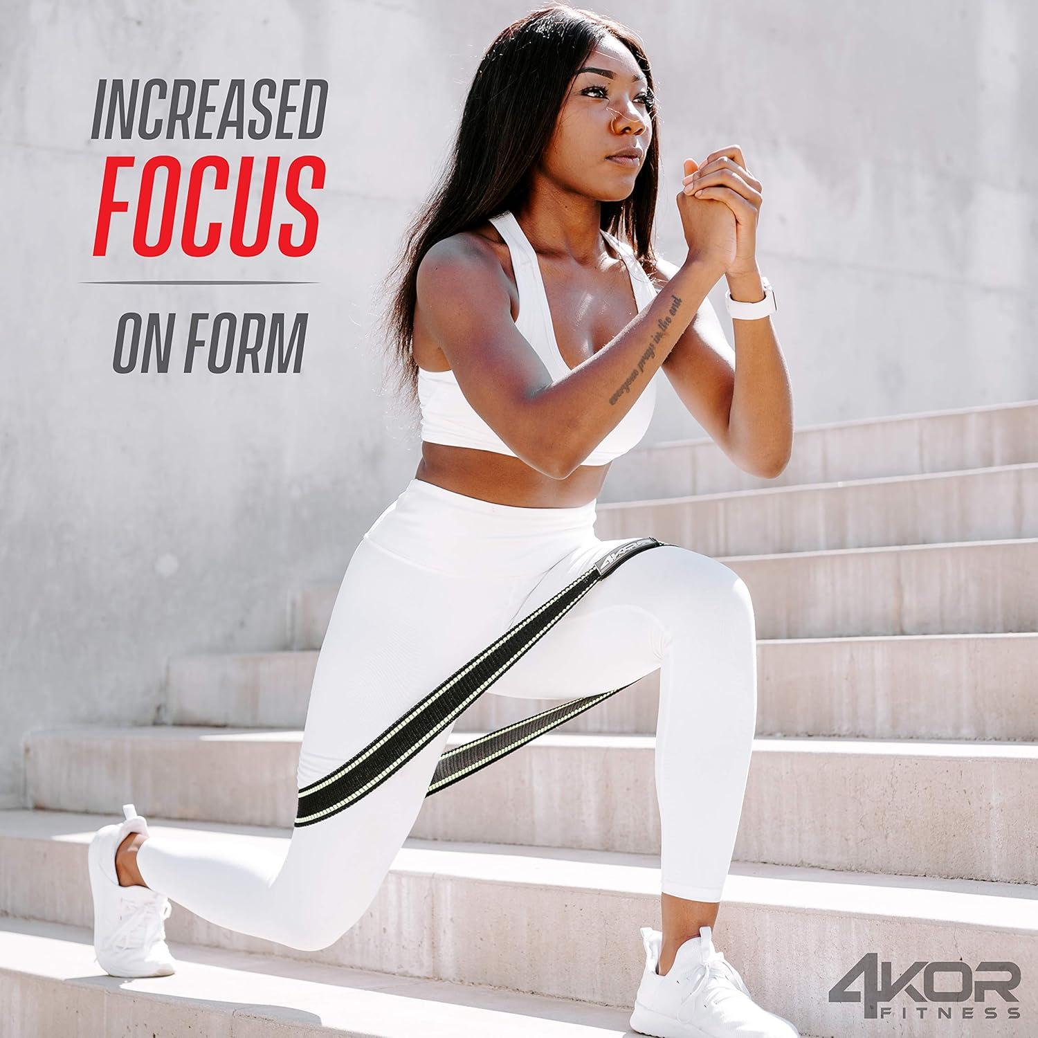 Juego de Bandas de Resistencia 4KOR Fitness - 3 Niveles