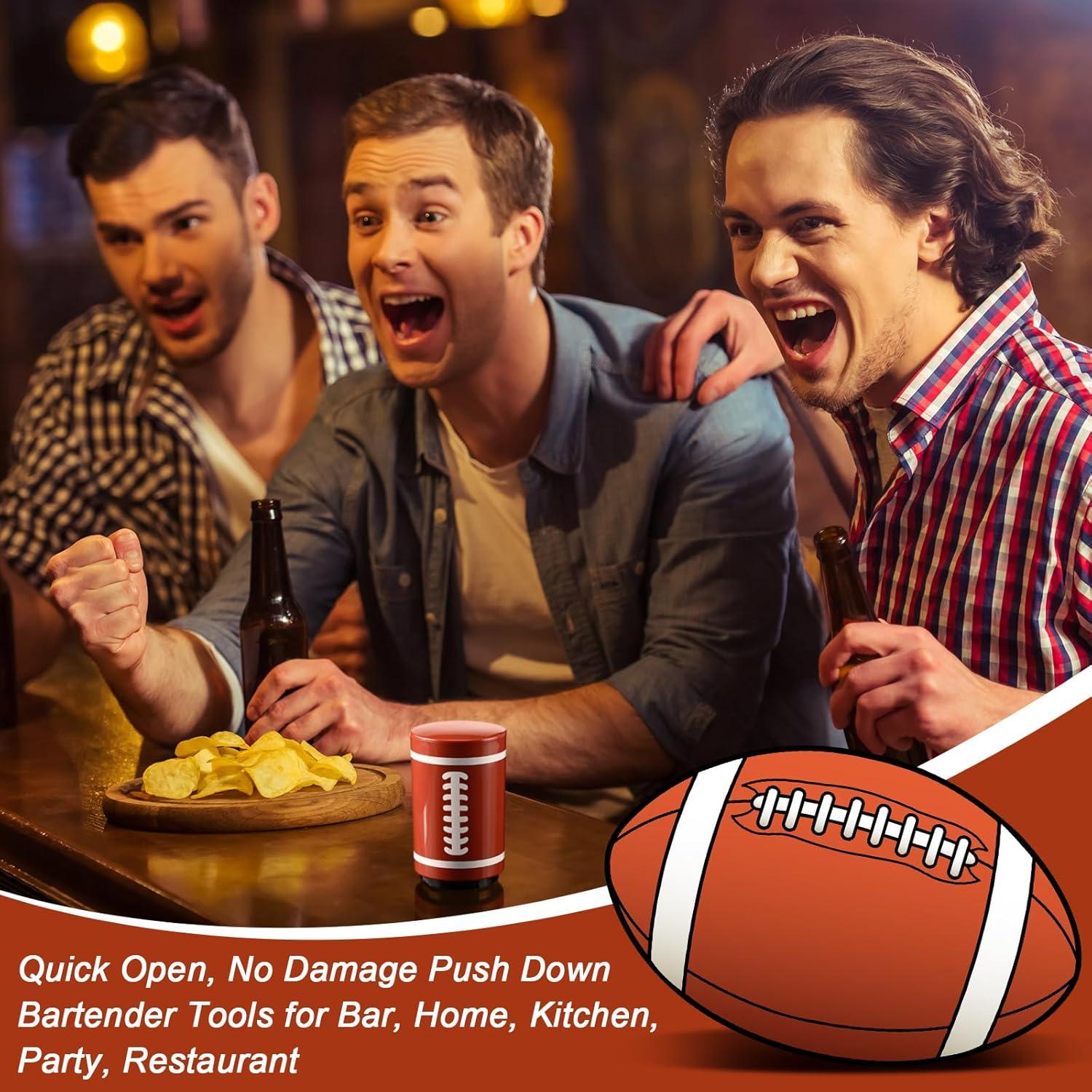 Abrebotellas Automático de Fútbol Nuogo - 4 Pcs Acero Inoxidable