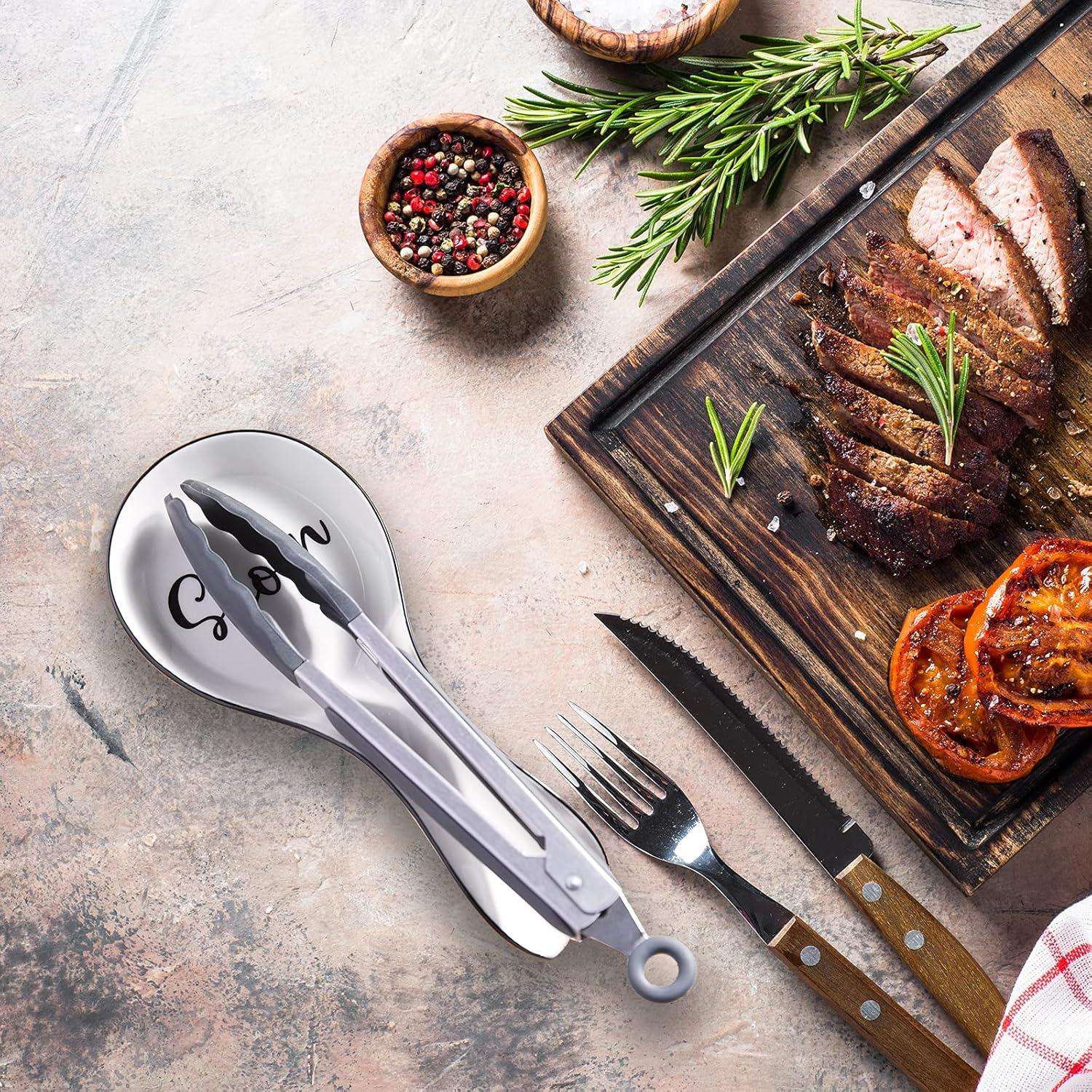 Soporte de Cuchara de Cerámica DAYYET Blanco 23.5x10.4 cm